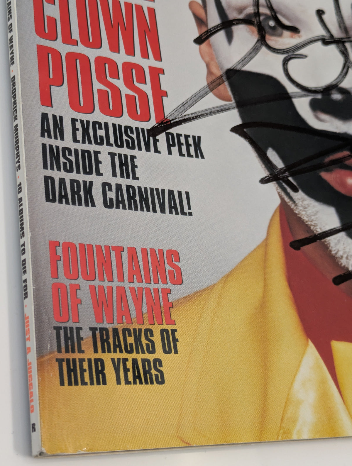 Insane Clown Posse Shaggy 2 Dope Signed Alternative Press AP Magazine 131 1999