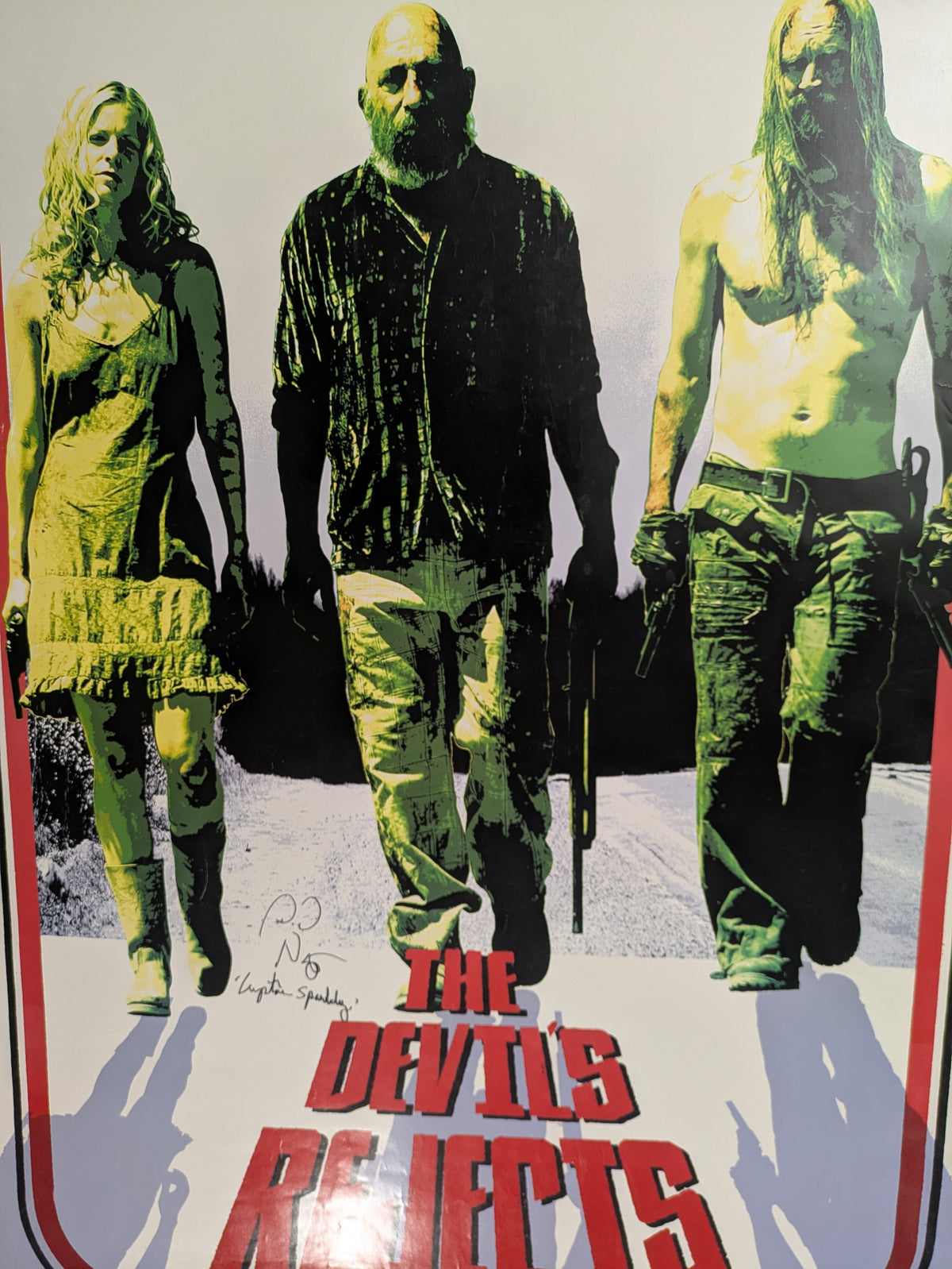 The Devil's Rejects 27x40 Original One Sheet Movie Poster Signed By Sid Haig
