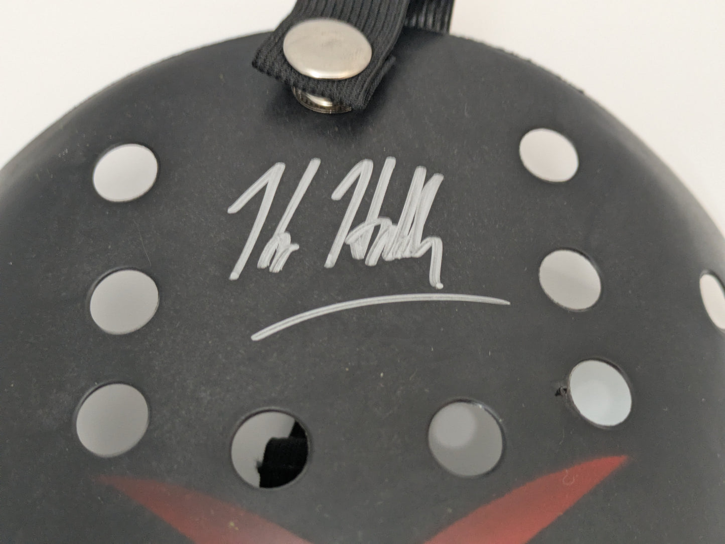 Kane Hodder Signed Jason Voorhees Mask Friday the 13th Horror Autograph