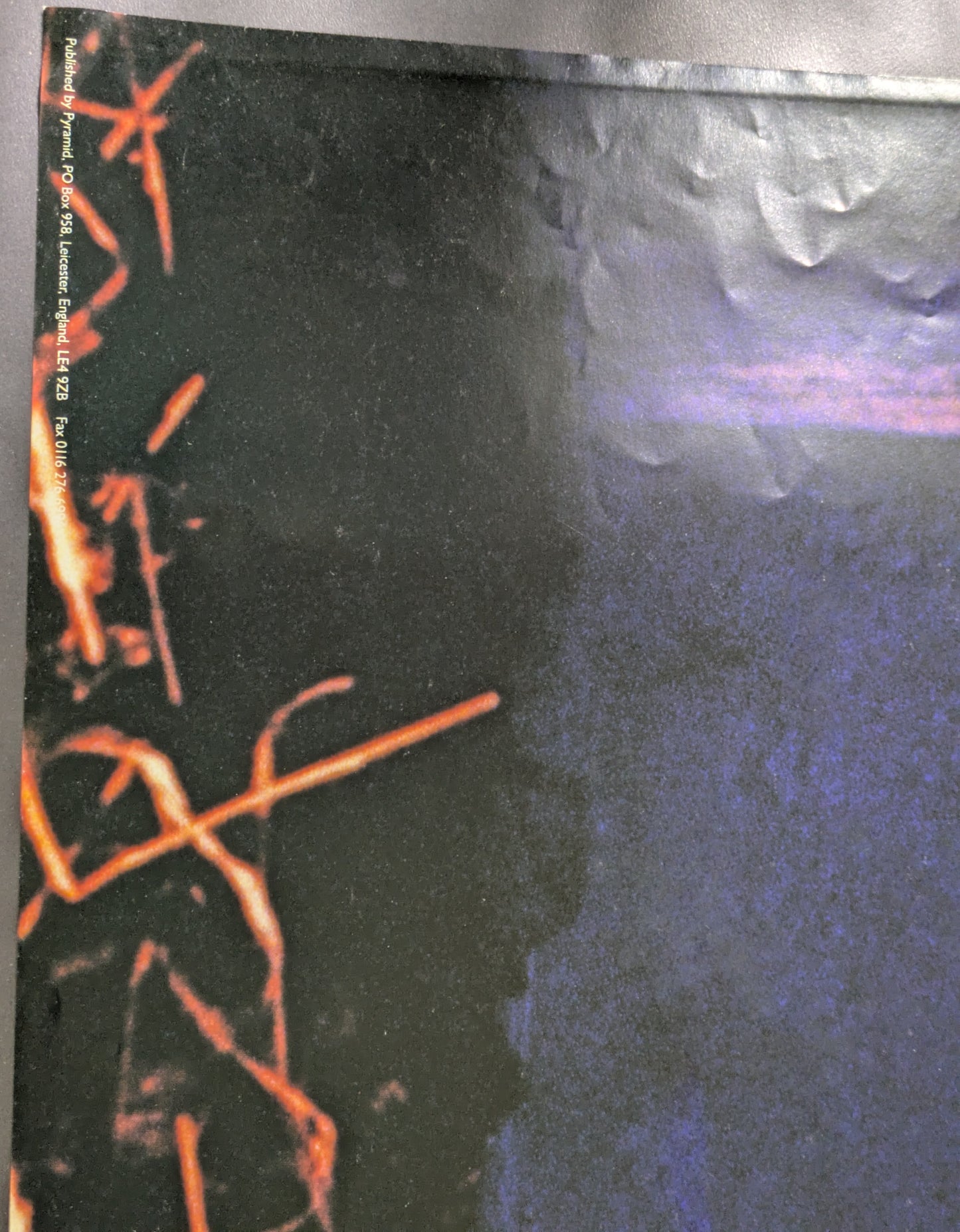 Evil Dead 24x34 Vintage Import Movie Poster Folded / Used - Pyramid England