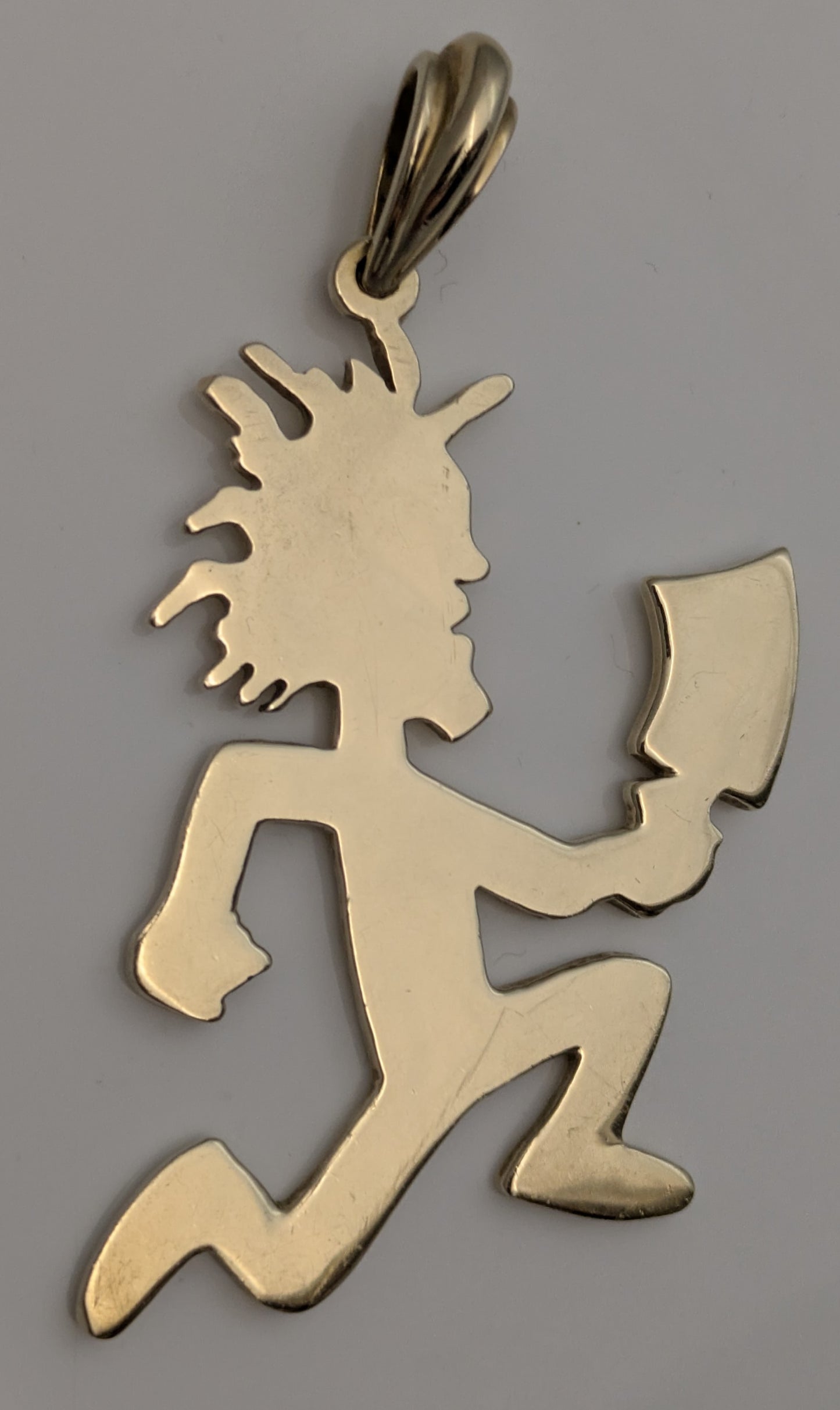 Insane Clown Posse ICP 10k Gold 2020 Hatchetman Charm / Pendant Detroit Hip Hop