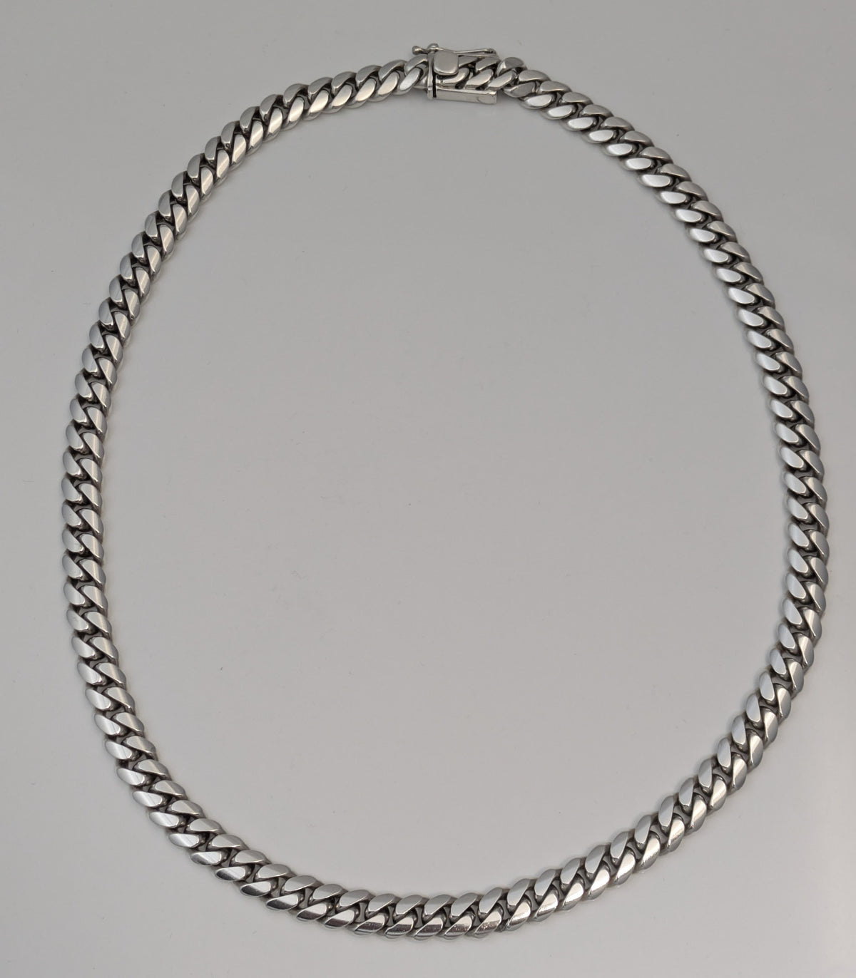 Gus Villa Jewelry 10mm 950 Silver Miami Cuban Link Chain Necklace 24" 161 Grams