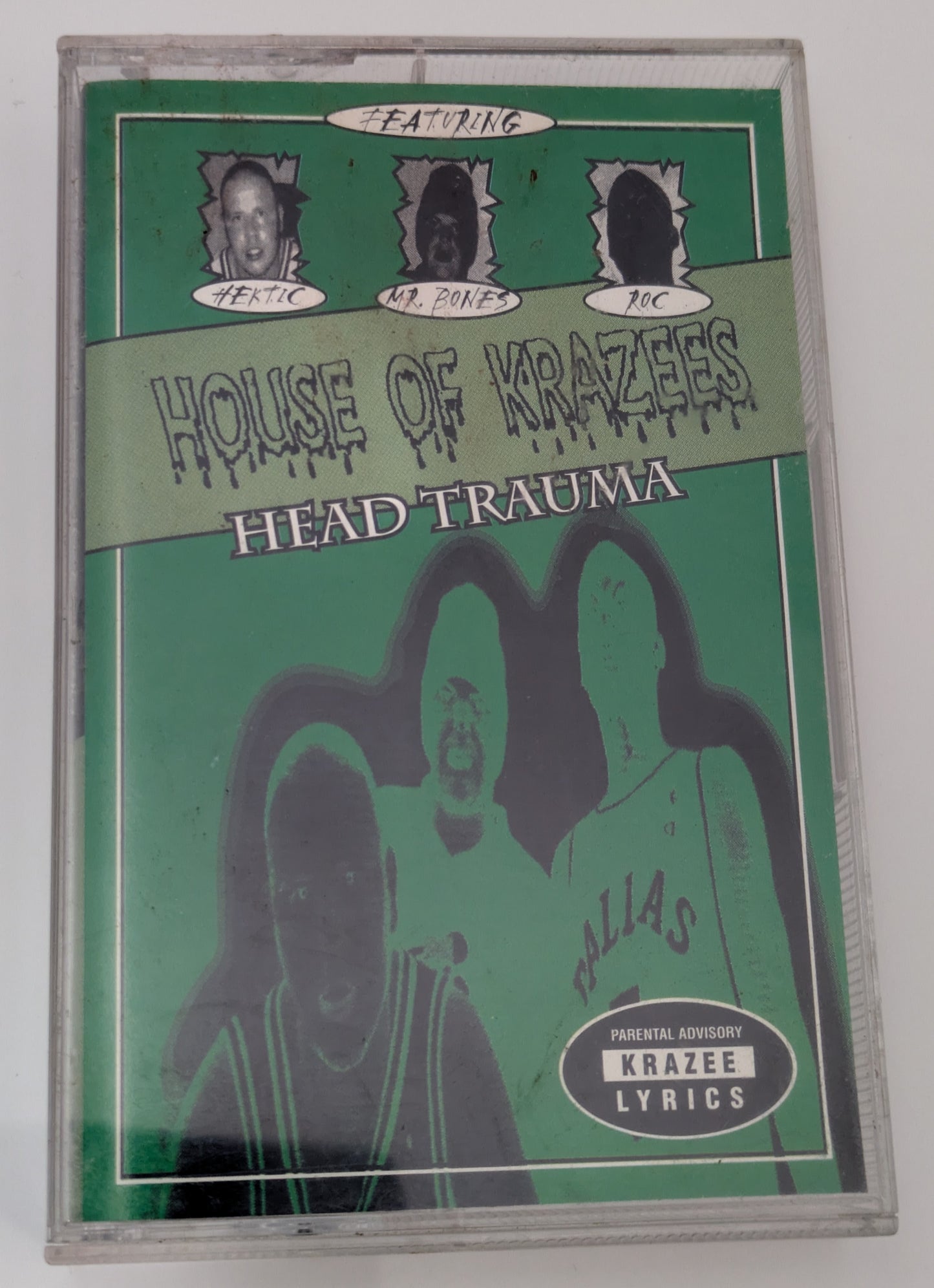 House Of Krazees Head Trauma Cassette Tape Insane Clown Posse ICP Twiztid Rap
