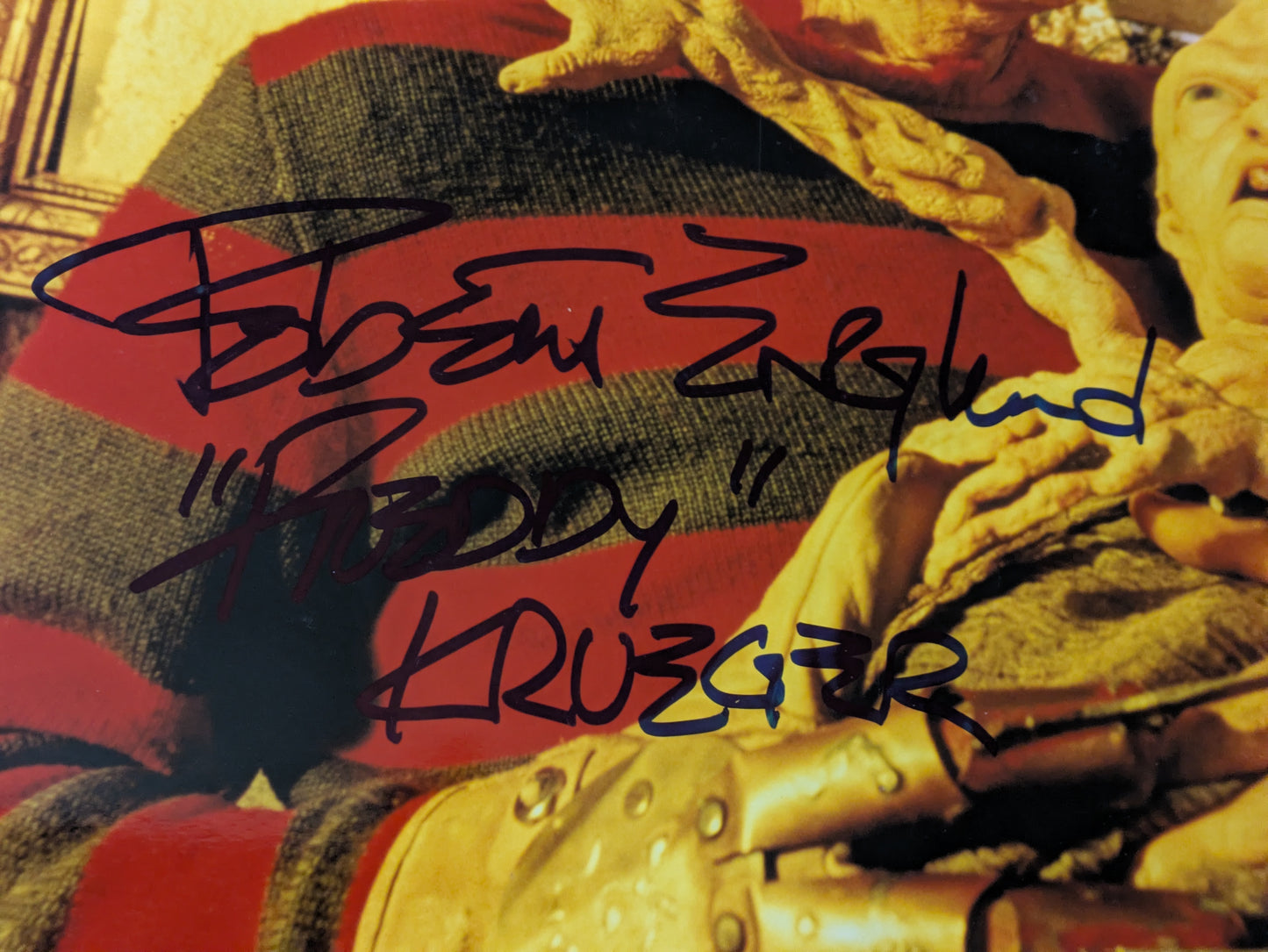 Robert Englund Signed 16x20 Nightmare On Elm Street Freddy Krueger Autograph COA