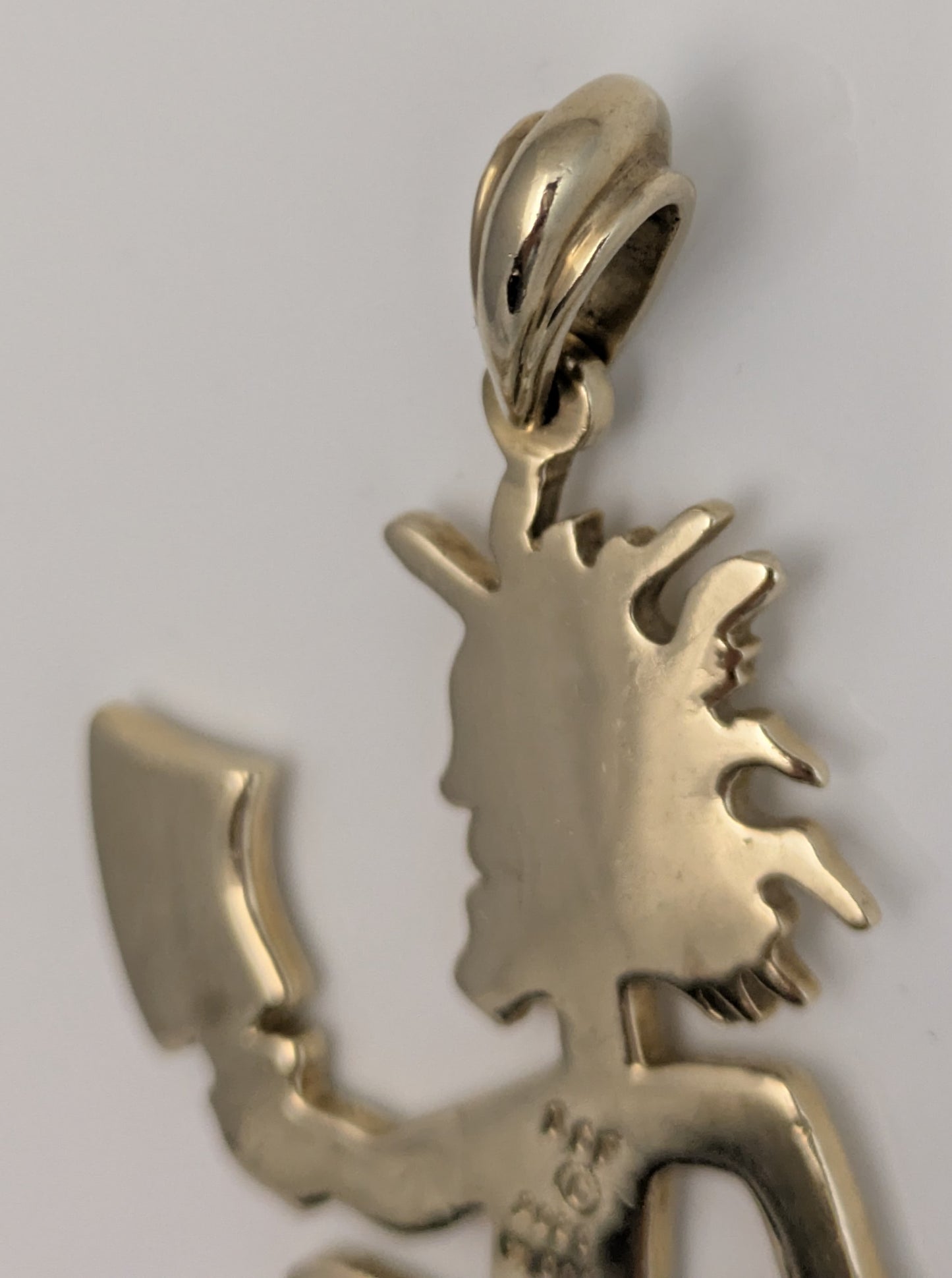 Insane Clown Posse ICP 10k Gold 2020 Hatchetman Charm / Pendant Detroit Hip Hop