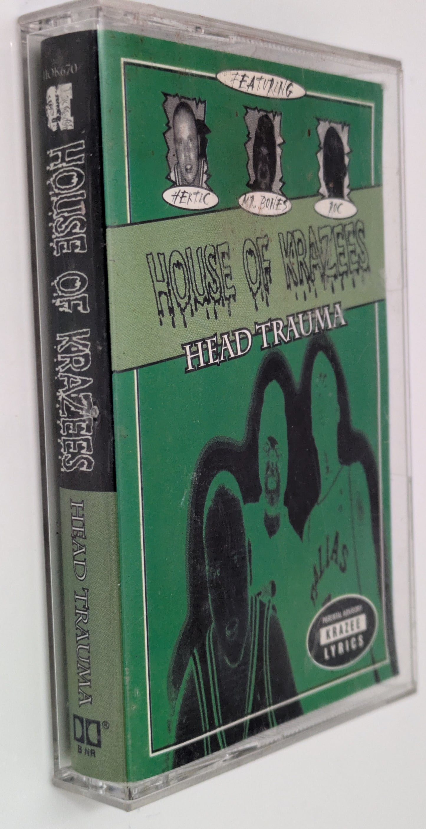House Of Krazees Head Trauma Cassette Tape Insane Clown Posse ICP Twiztid Rap