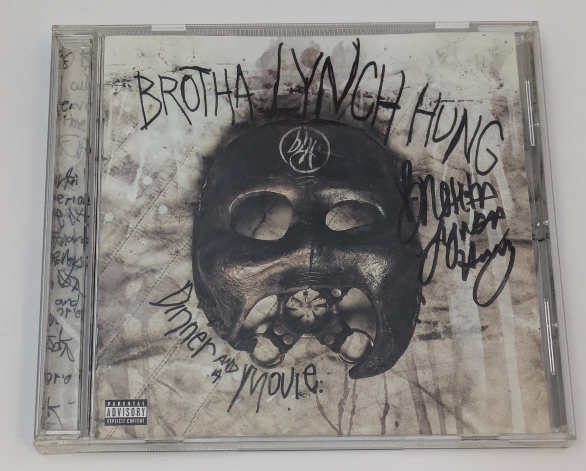 Brotha Lynch Hung Signed Dinner & A Movie CD