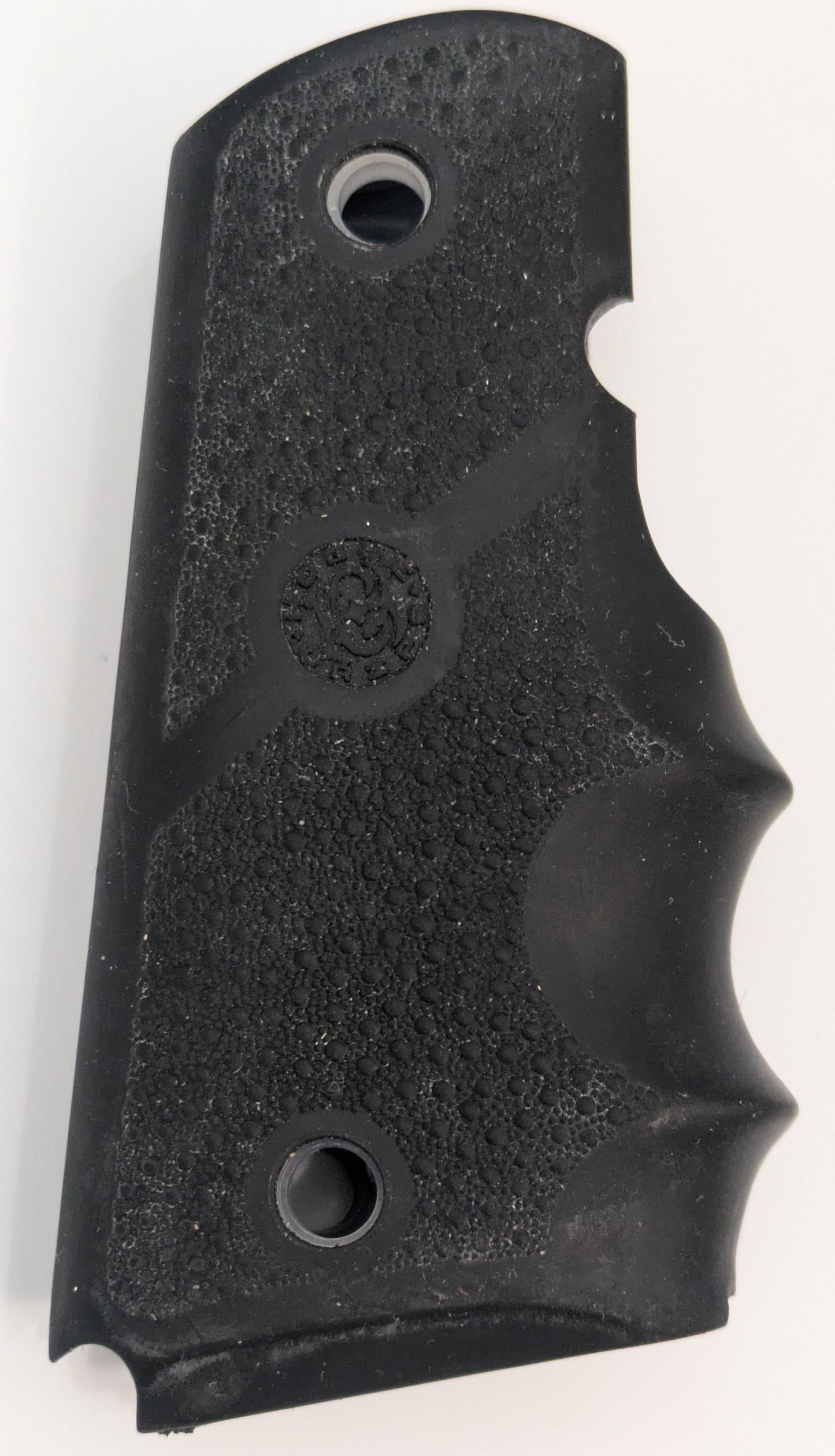 Hogue Compact 1911 Officer's Grips Wrap Around Finger Grooves - Used