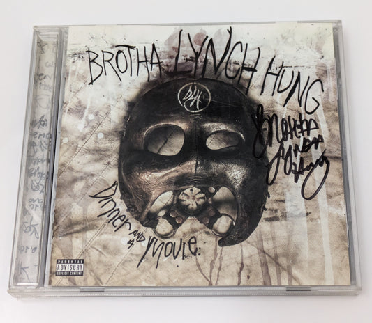Brotha Lynch Hung Signed Dinner & A Movie CD