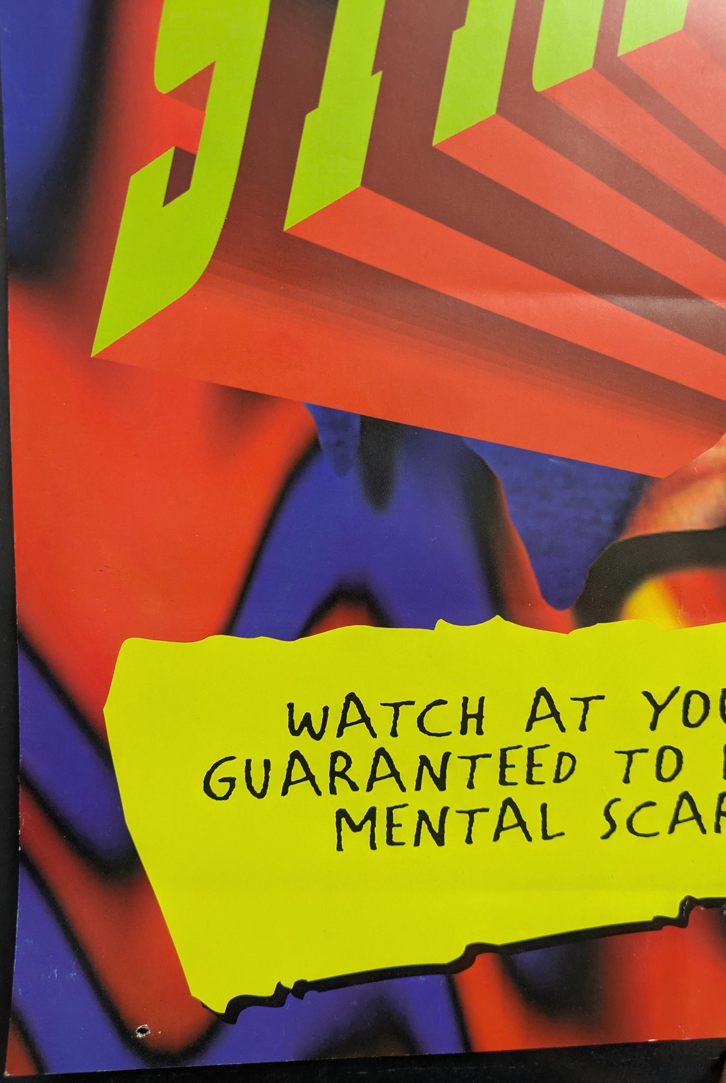 Insane Clown Posse Strangle-Mania Original Poster ICP JCW Wrestling Terry Funk