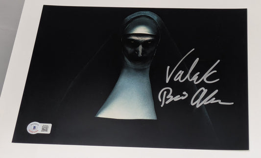 Bonnie Aarons Signed 8x10 The Nun Valak Beckett BAS COA The Conjuring