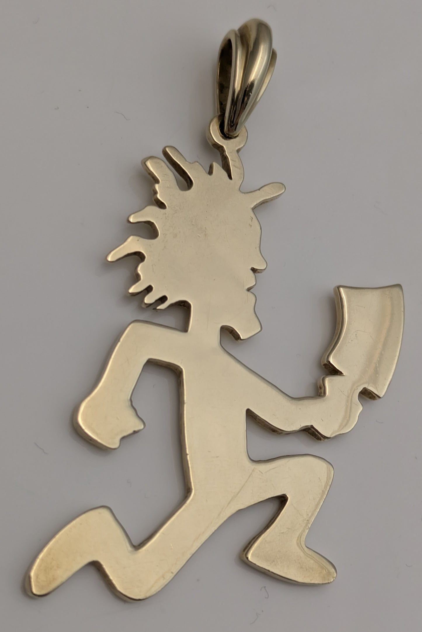 Insane Clown Posse ICP 10k Gold 2020 Hatchetman Charm / Pendant Detroit Hip Hop