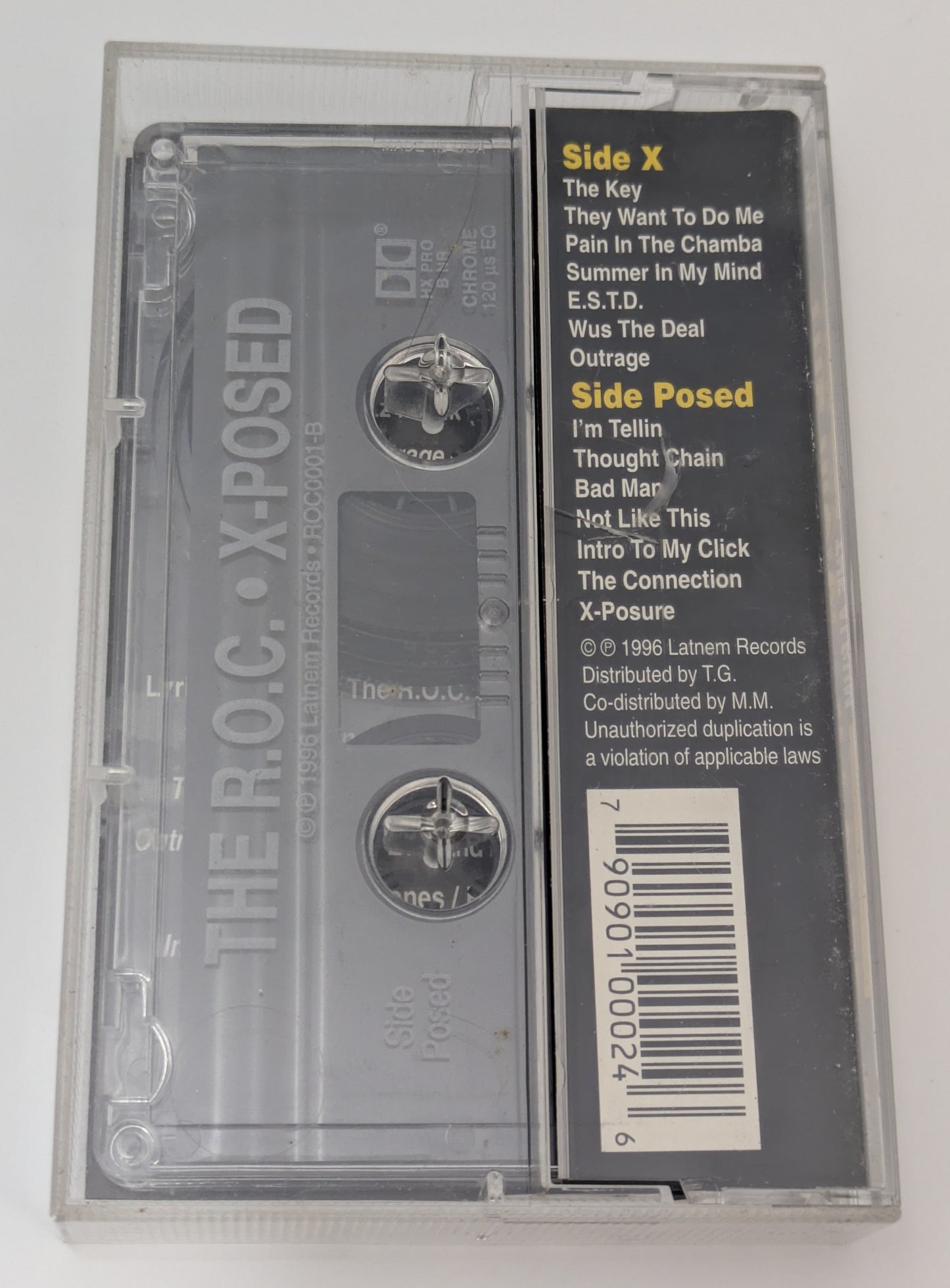 The R.O.C. X-Posed Cassette Tape House Of Krazees Insane Clown Posse ICP Detroit