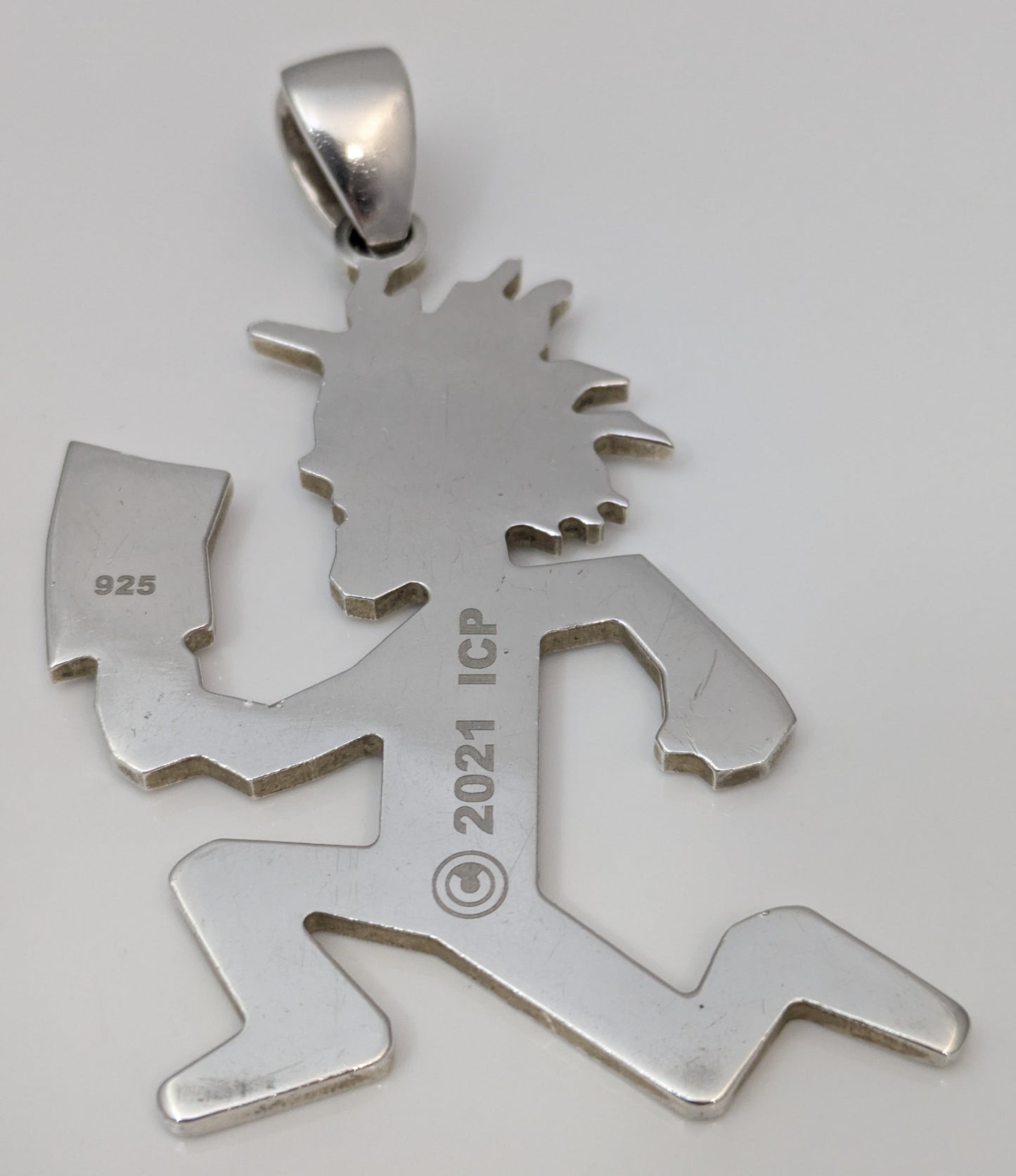 Insane Clown Posse 2021 Hatchetman .925 Sterling Silver Charm / Pendant ICP