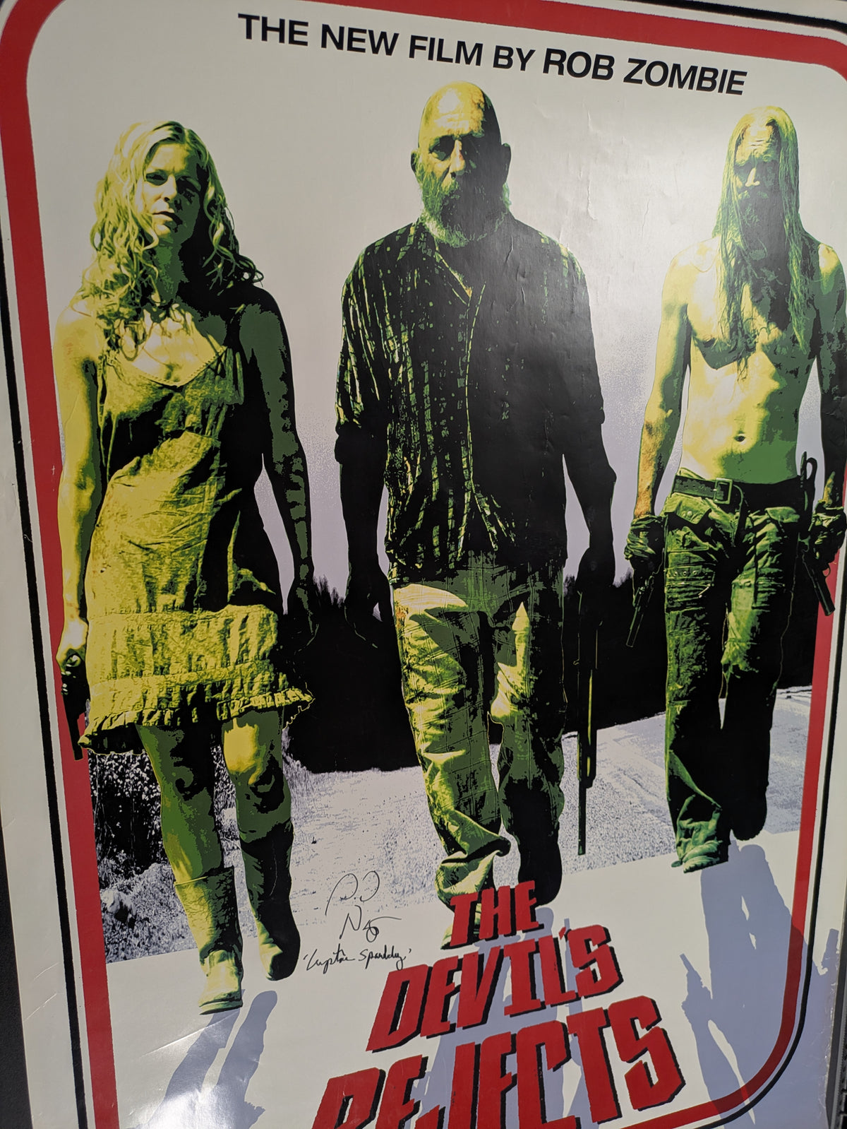 The Devil's Rejects 27x40 Original One Sheet Movie Poster Signed By Sid Haig