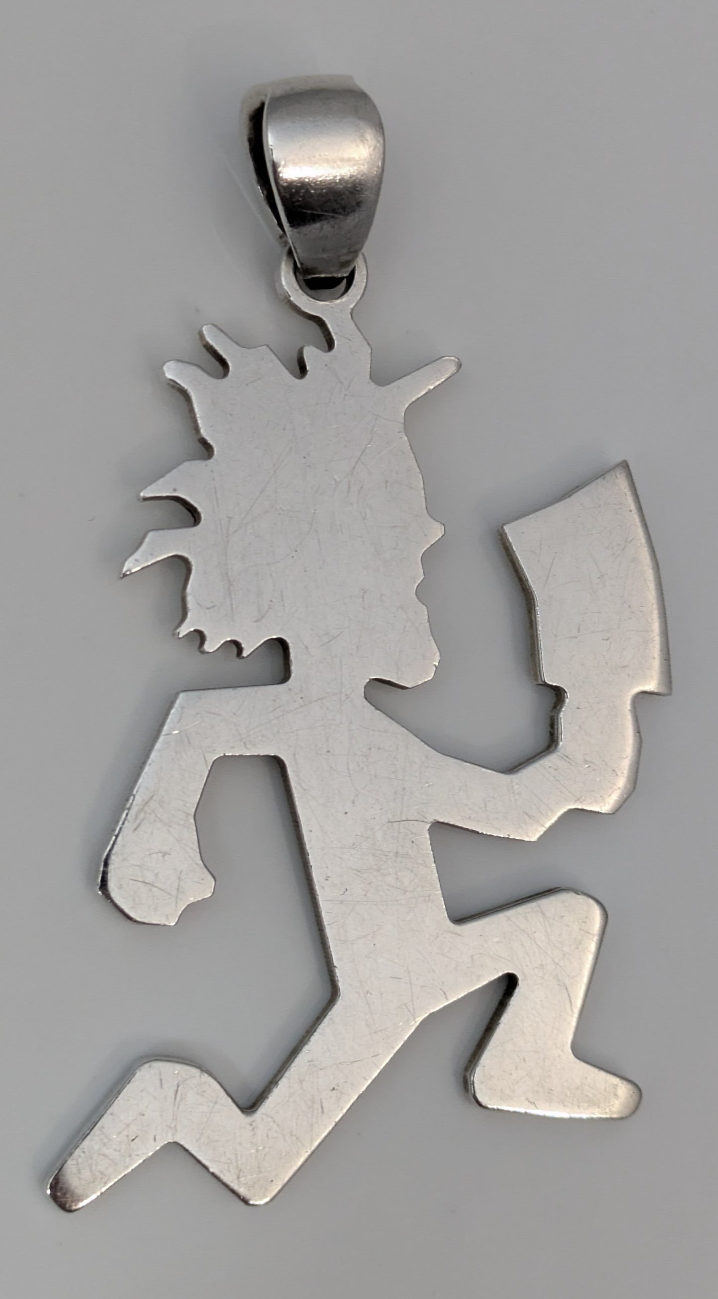Insane Clown Posse 2021 Hatchetman .925 Sterling Silver Charm / Pendant ICP