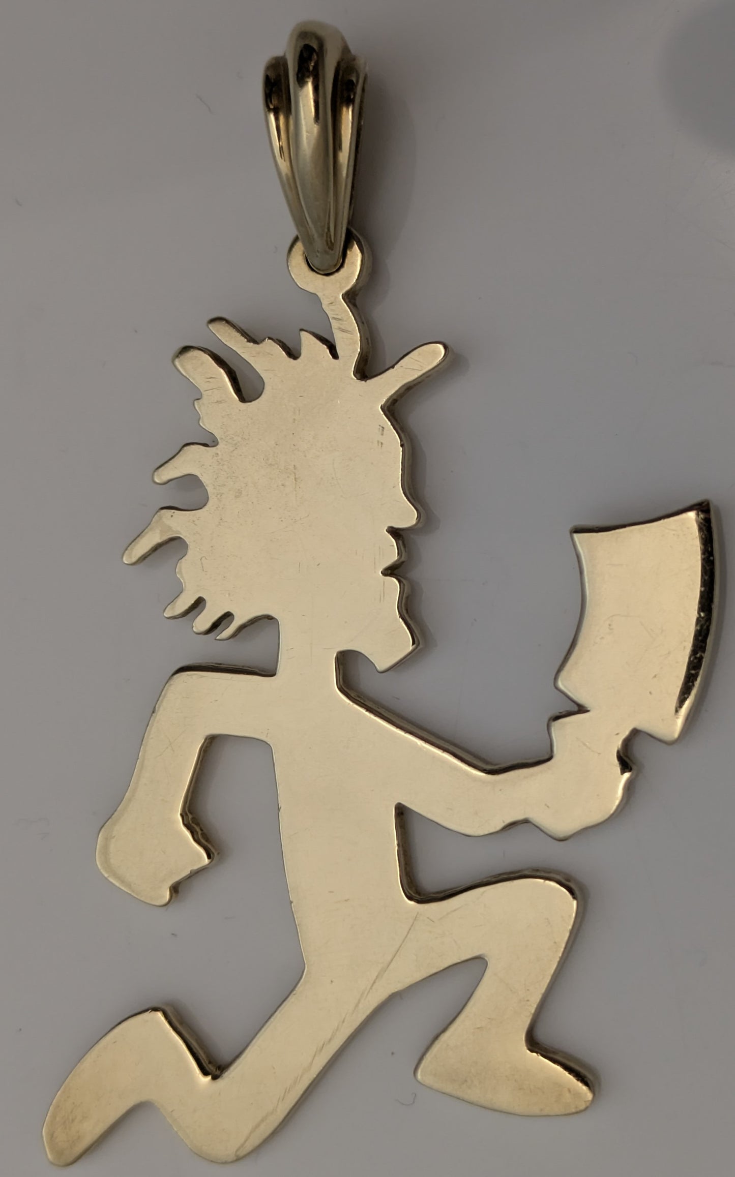 Insane Clown Posse ICP 10k Gold 2020 Hatchetman Charm / Pendant Detroit Hip Hop