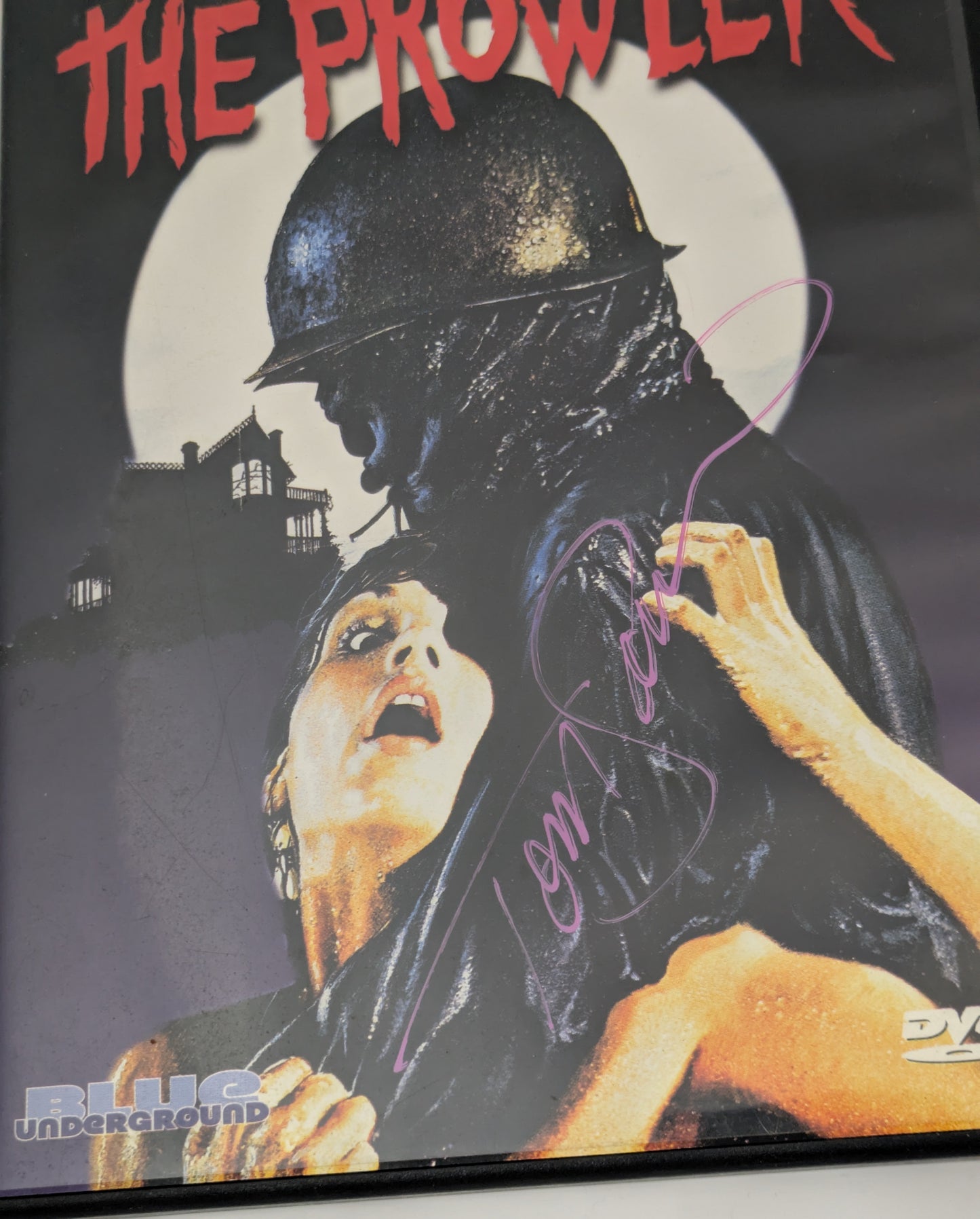 Tom Savini Signed Autographed x2 The Prowler DVD Horror Slasher Movie Halloween