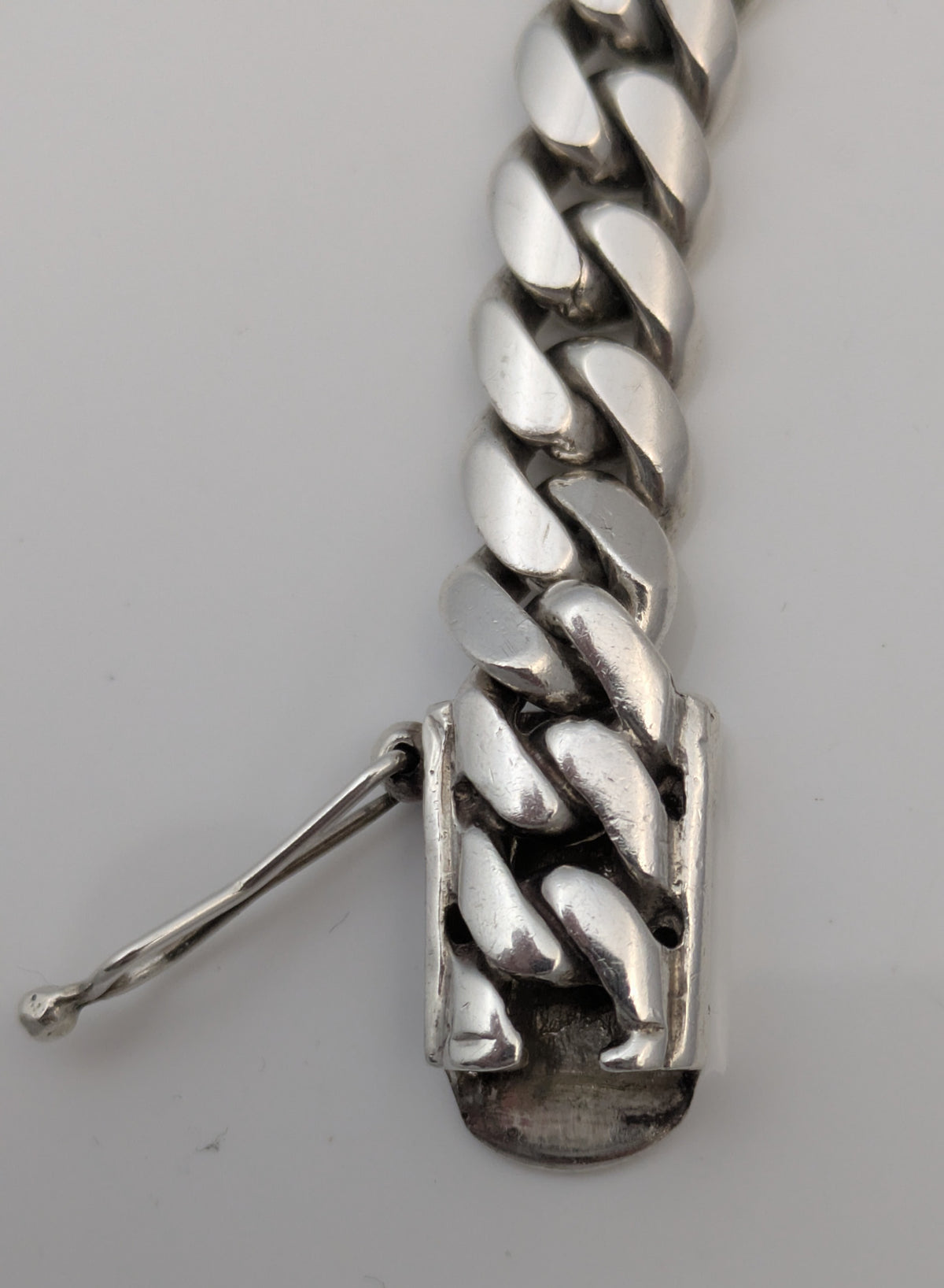 Gus Villa Jewelry 10mm 950 Silver Miami Cuban Link Chain Necklace 24" 161 Grams