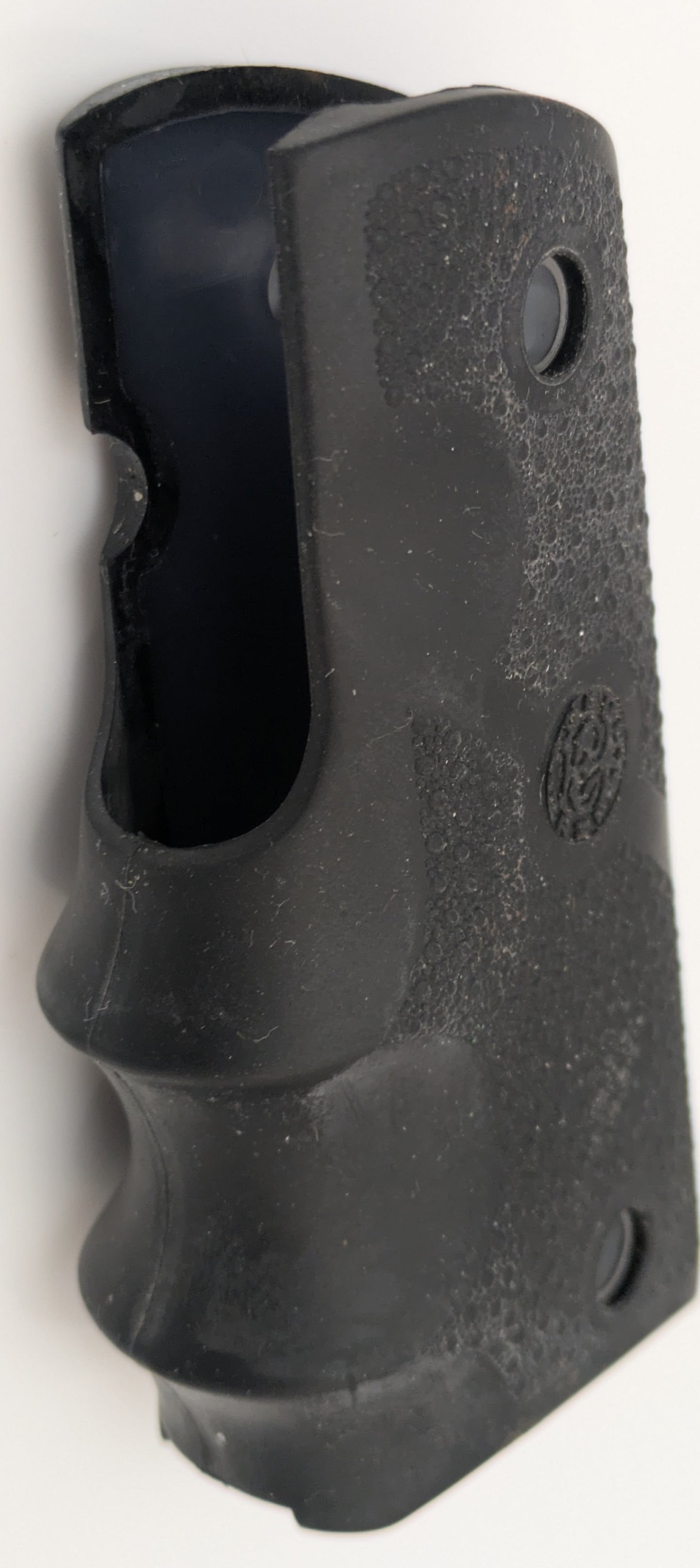 Hogue Compact 1911 Officer's Grips Wrap Around Finger Grooves - Used