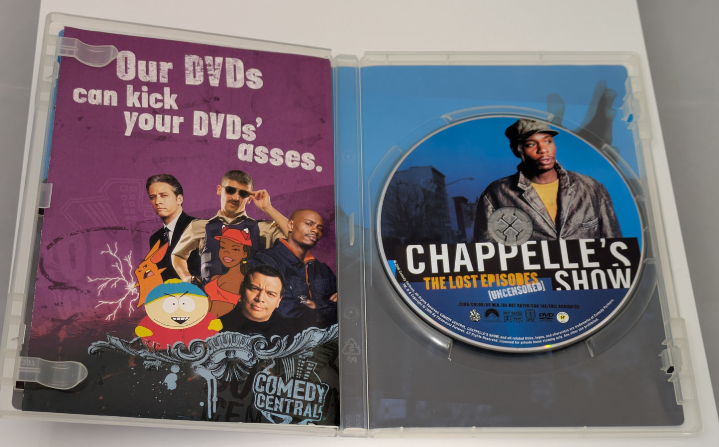 Dave Chappelle Signed / Autographed DVD Chappelle's Show Lost Episodes JSA COA