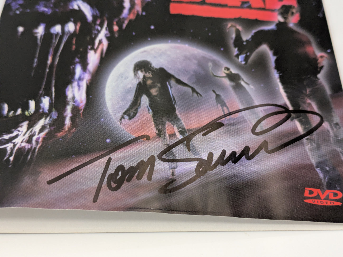 Tom Savini Signed Night Of The Living Dead 1990 DVD