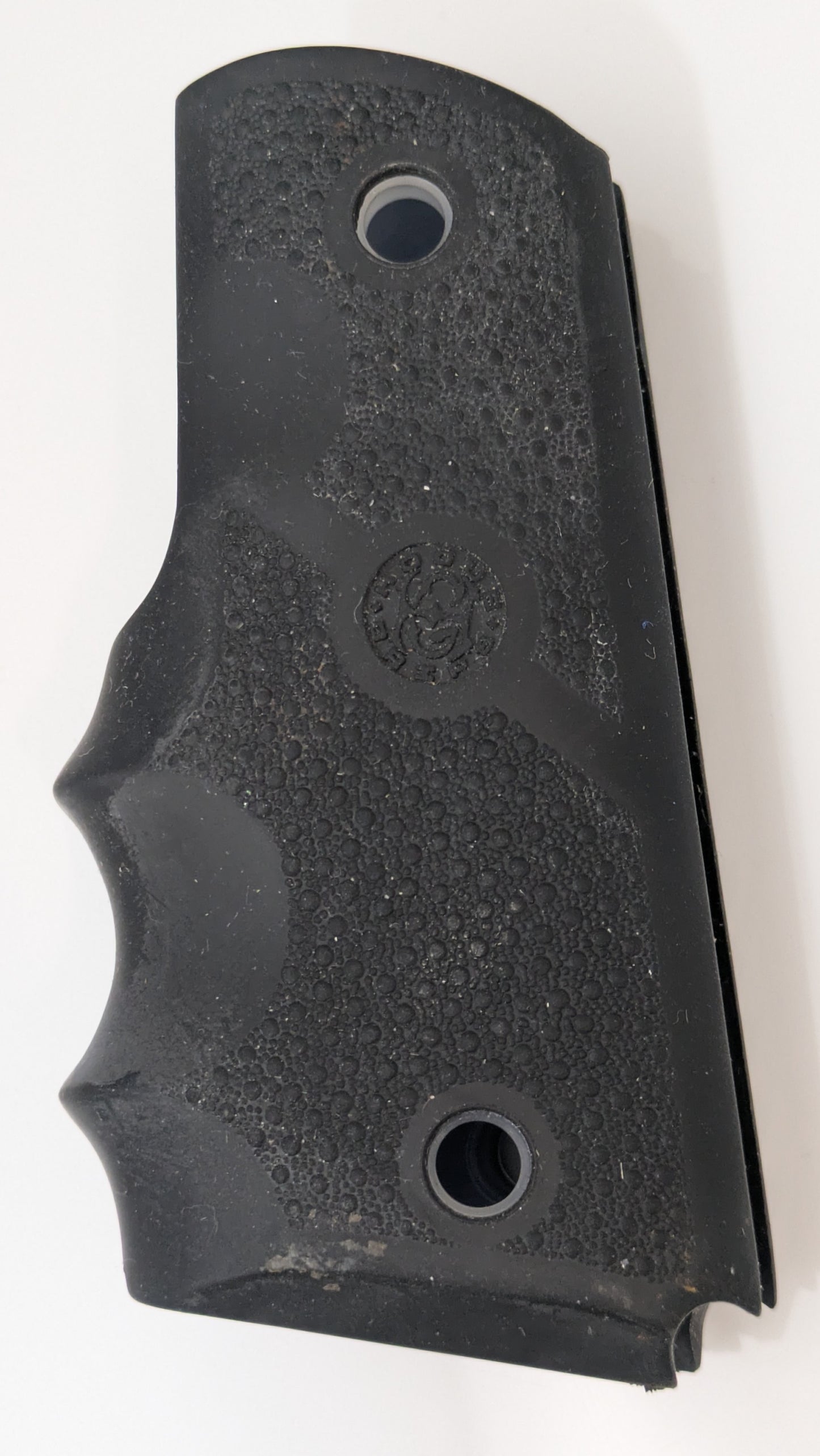 Hogue Compact 1911 Officer's Grips Wrap Around Finger Grooves - Used