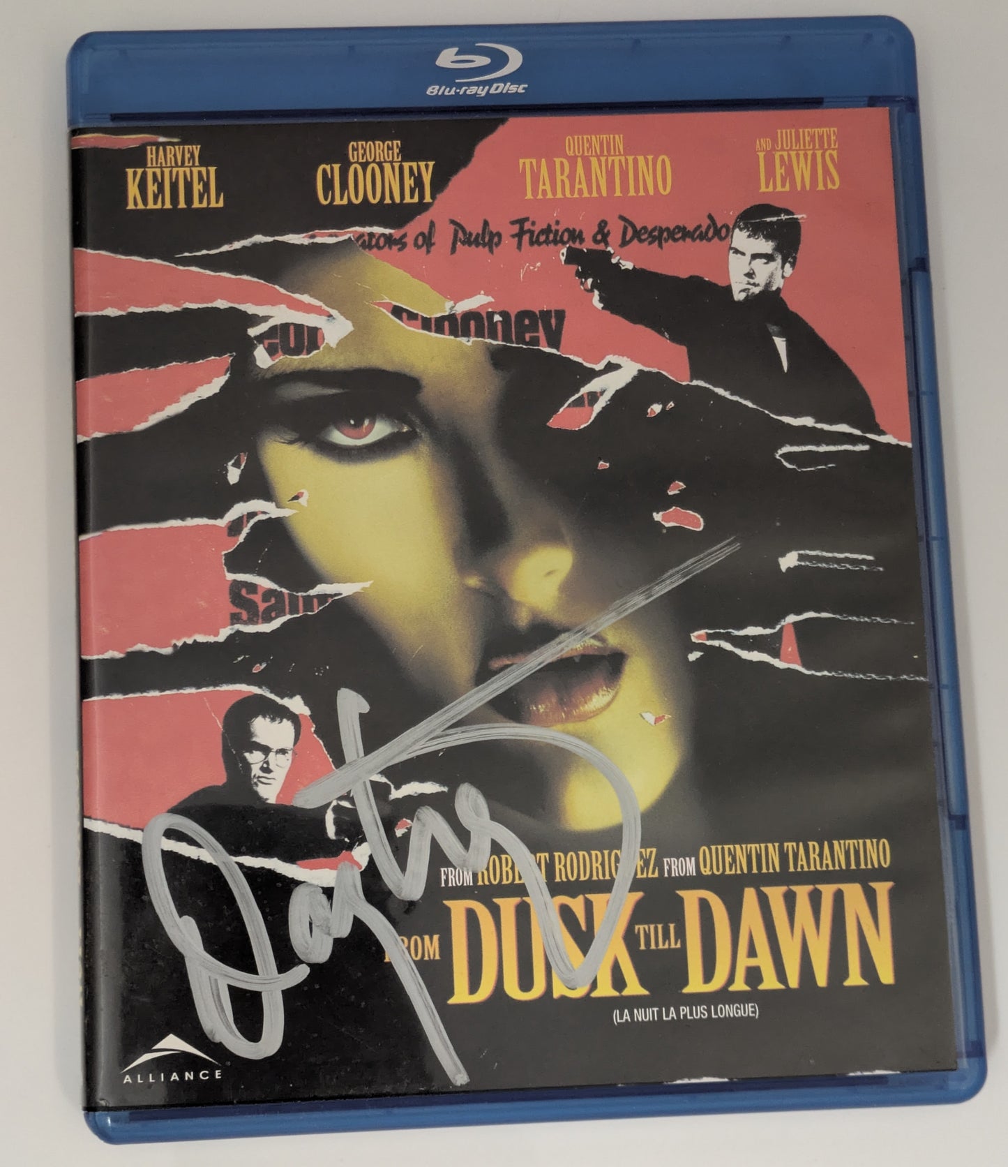 Danny Trejo Signed / Autographed From Disk Till Dawn Blu Ray DVD