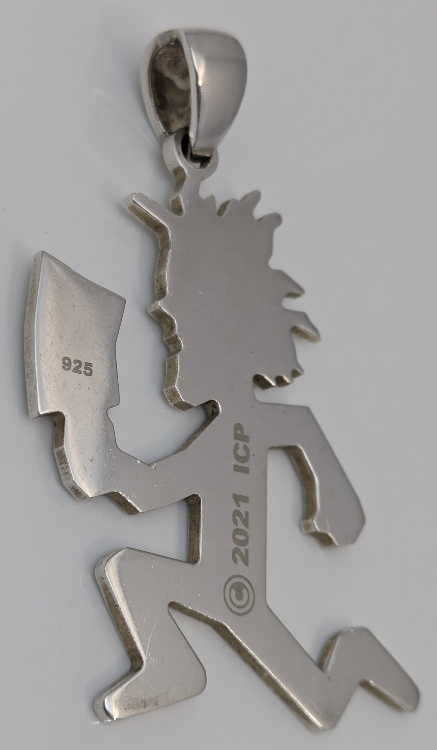 Insane Clown Posse 2021 Hatchetman .925 Sterling Silver Charm / Pendant ICP
