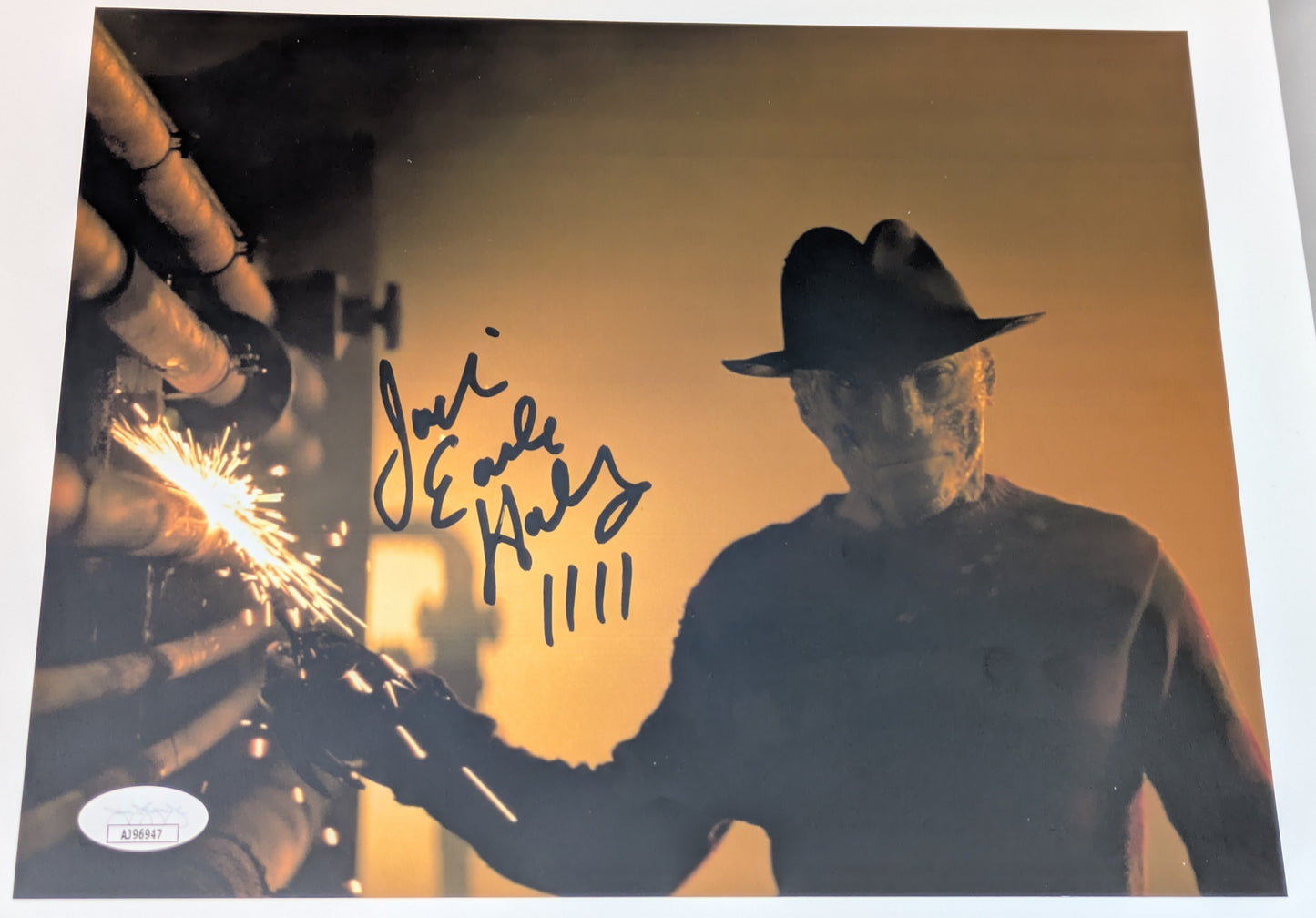 Jackie Earle Haley Signed 8x10 Nightmare On Elm Street Freddy Krueger JSA COA