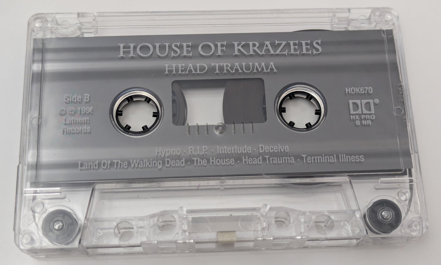 House Of Krazees Head Trauma Cassette Tape Insane Clown Posse ICP Twiztid Rap