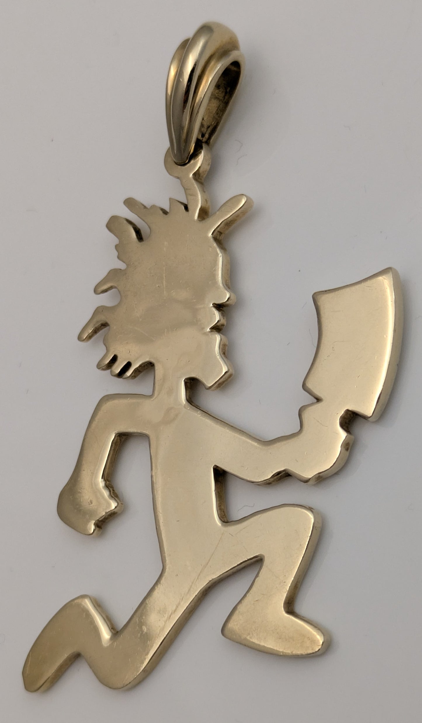 Insane Clown Posse ICP 10k Gold 2020 Hatchetman Charm / Pendant Detroit Hip Hop