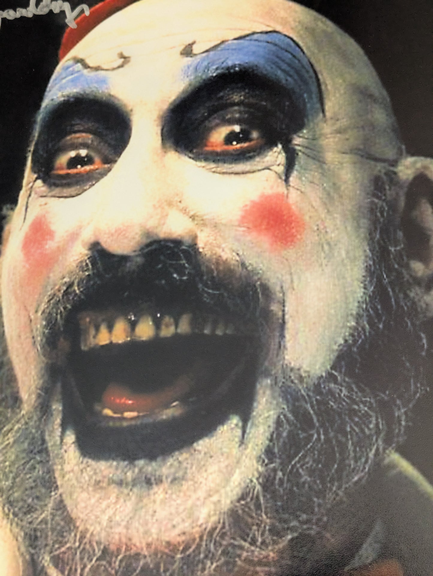 Sid Haig Signed Captain Spaulding 8x10 Photo House Of 1000 Corpses Devil's Rejects