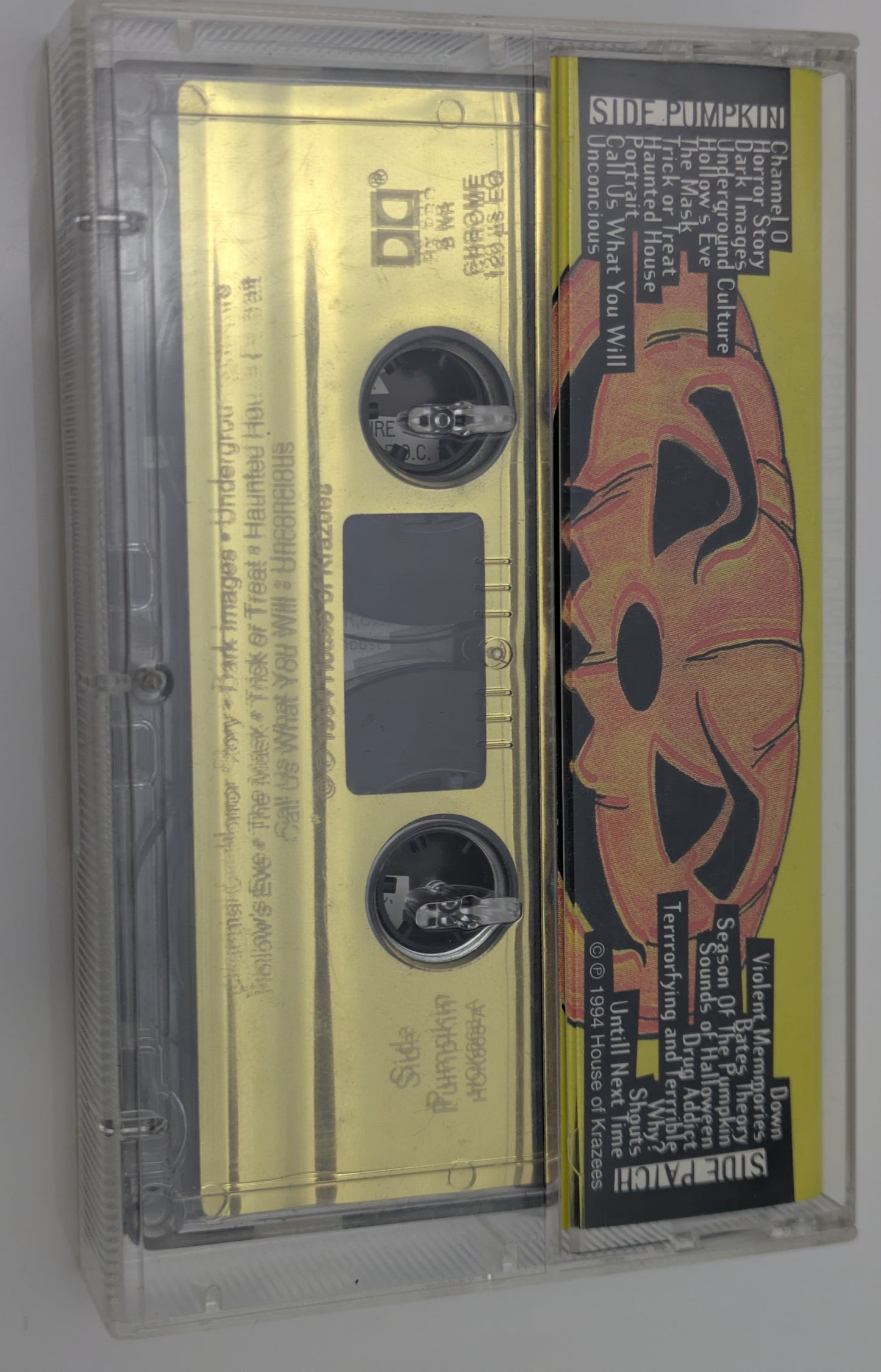 House Of Krazees Season Of The Pumpkin OG Retro Horror Cassette Tape No Barcode
