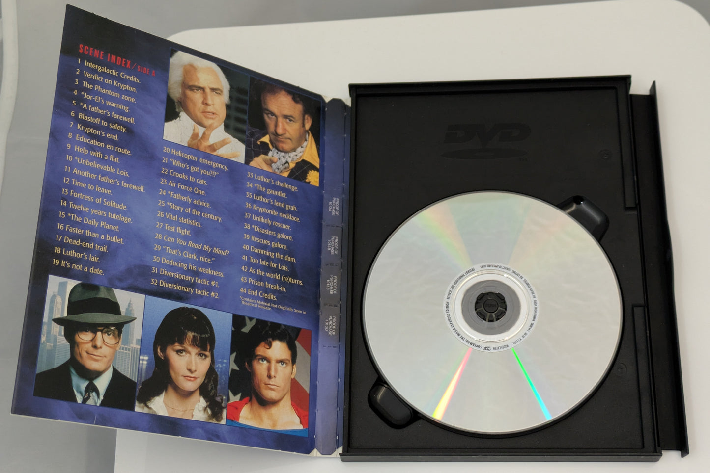 Superman 1978 DVD Signed / Autographed By Margot Kidder