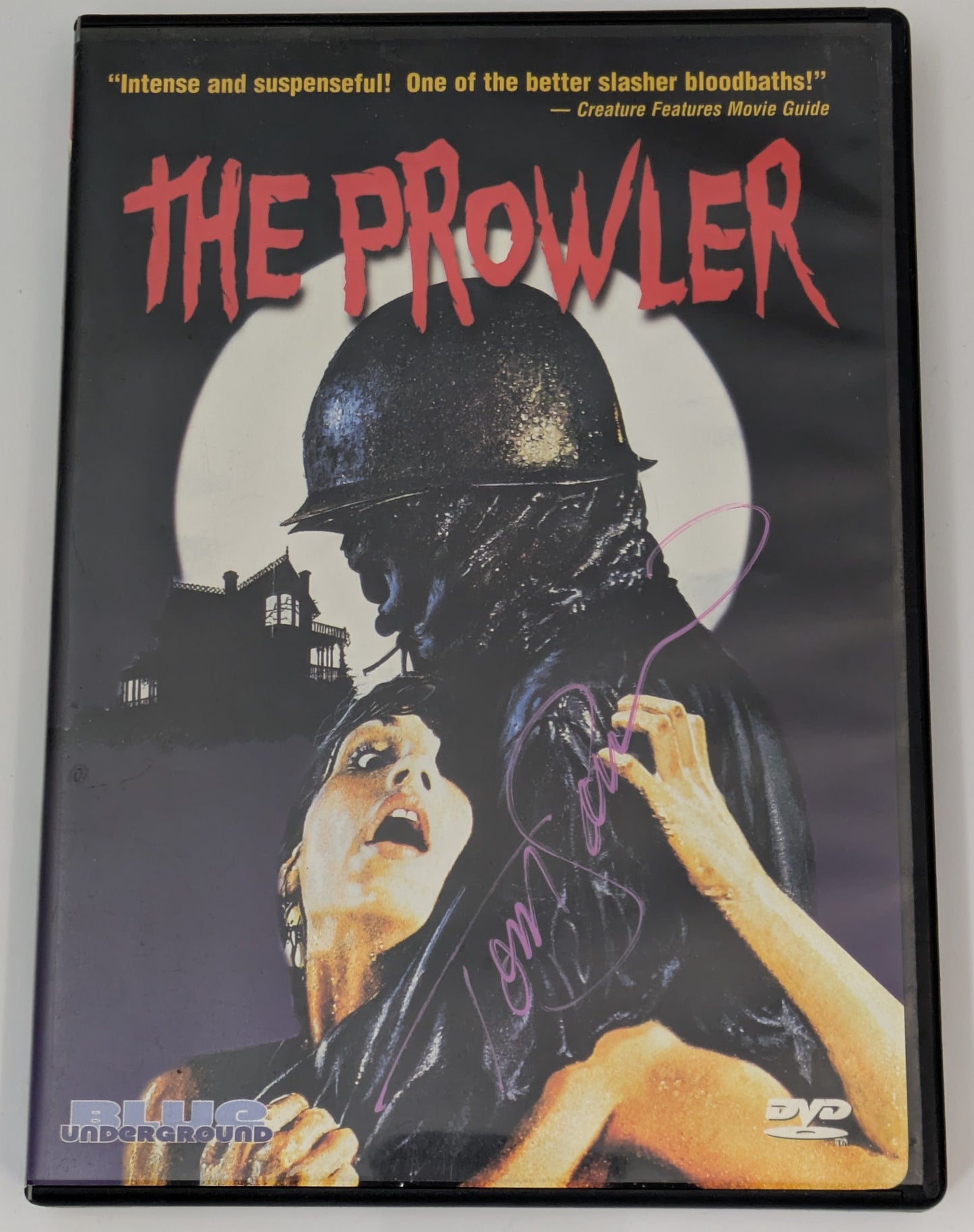 Tom Savini Signed Autographed x2 The Prowler DVD Horror Slasher Movie Halloween