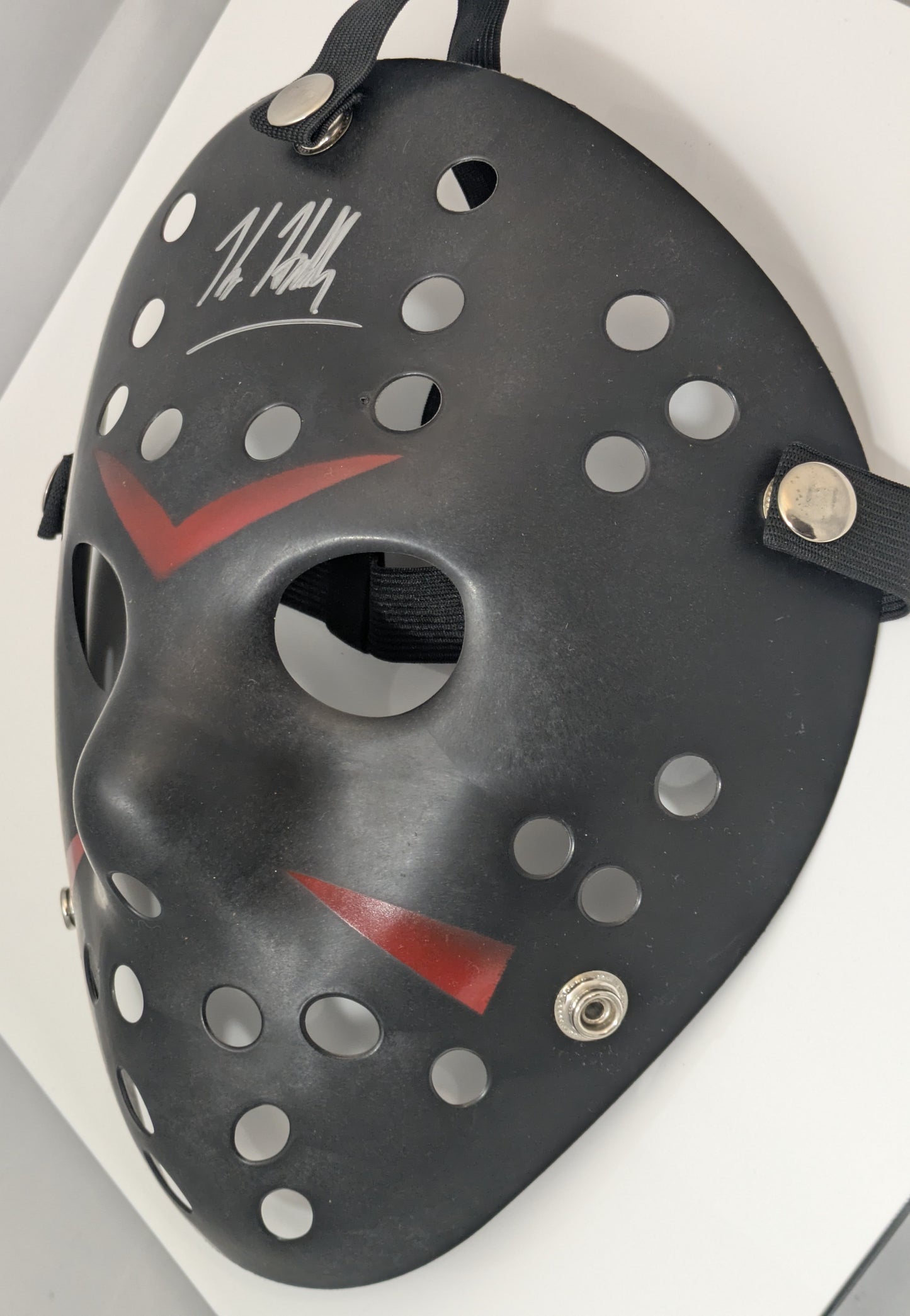 Kane Hodder Signed Jason Voorhees Mask Friday the 13th Horror Autograph