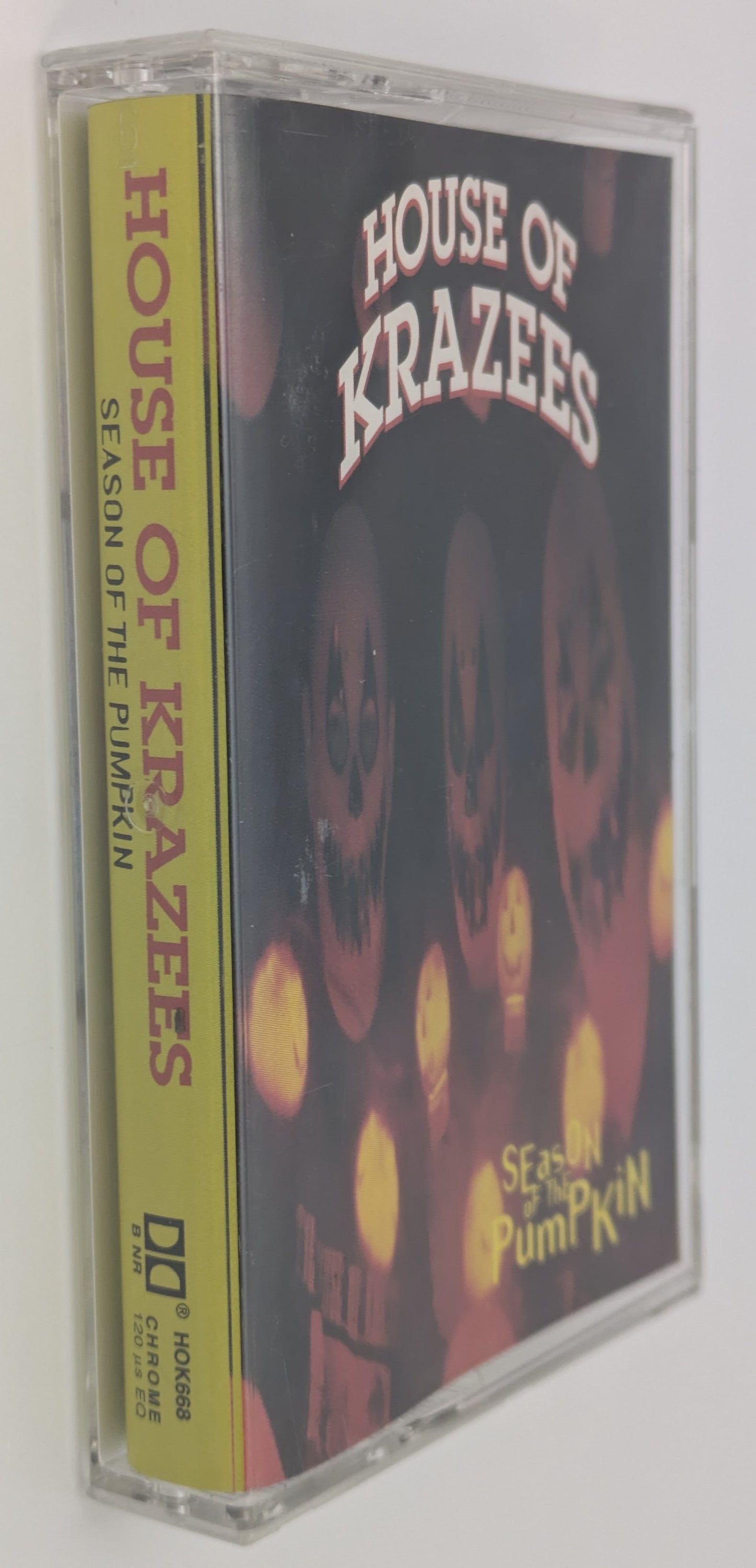 House Of Krazees Season Of The Pumpkin OG Retro Horror Cassette Tape No Barcode