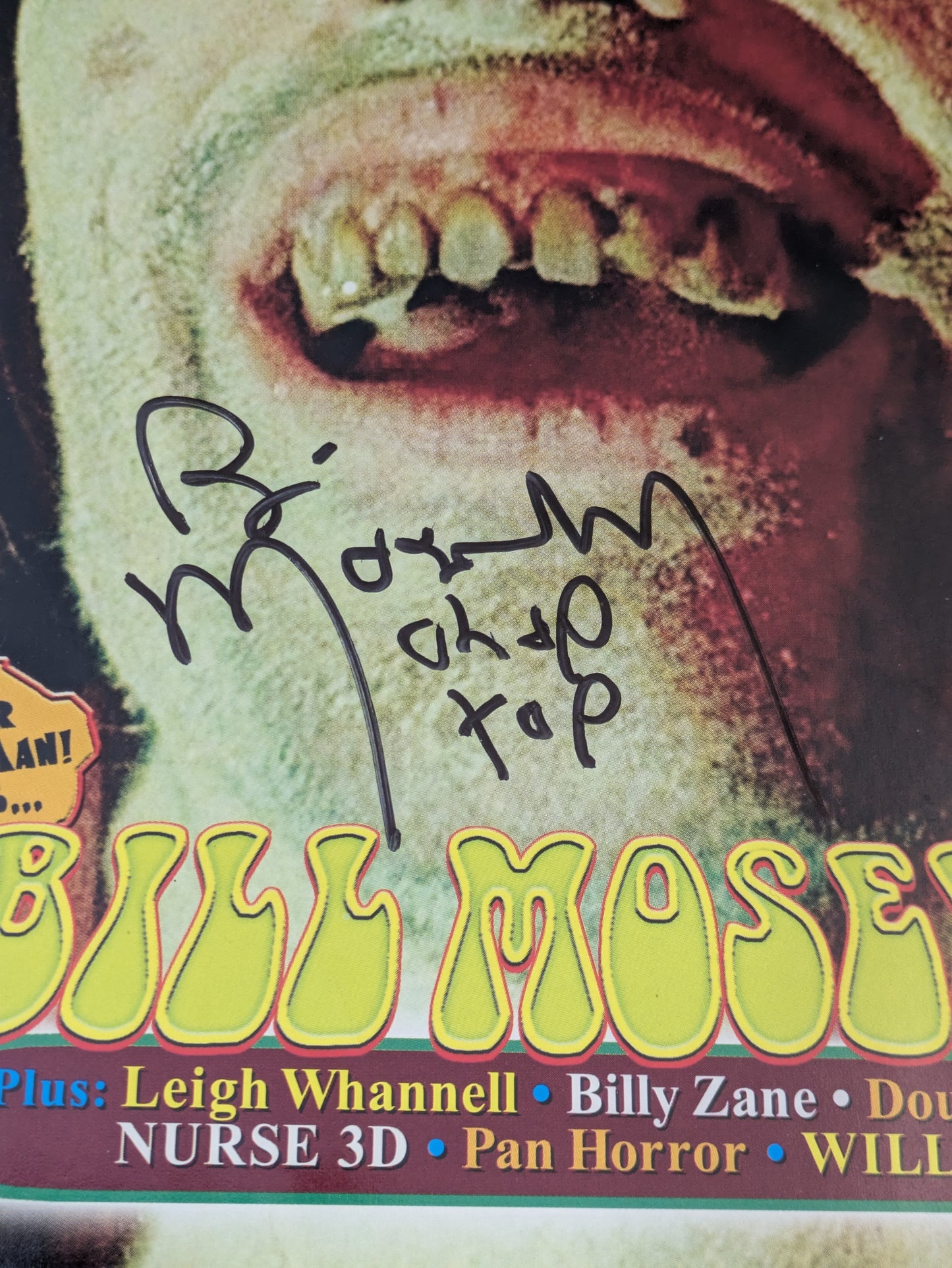 Fangoria Magazine #331 Signed By Bill Moseley Chop Top Texas Chainsaw Massacre 2
