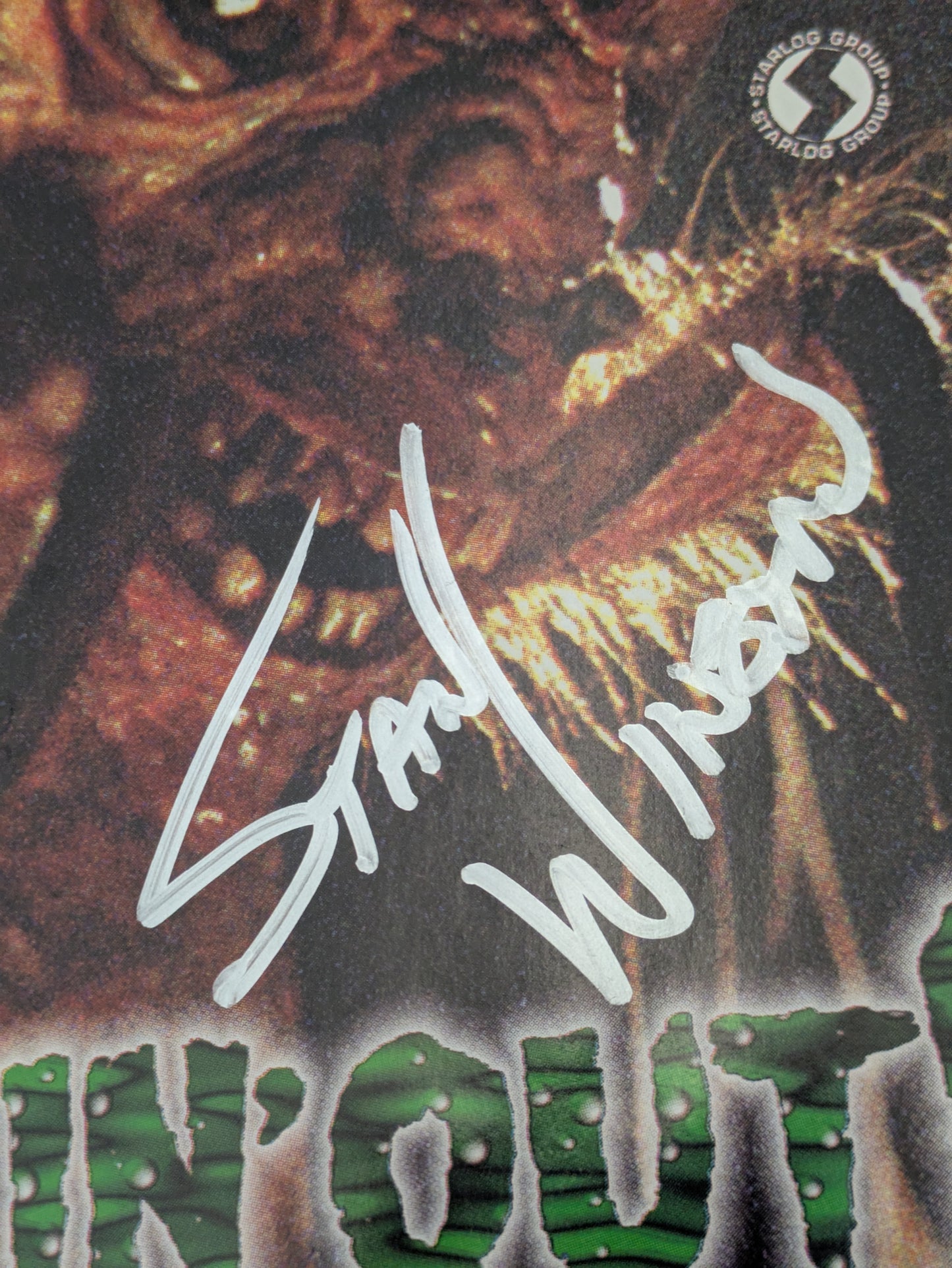 Fangoria Magazine #207 Signed By Stan Winston Halloween Creature Features Issue