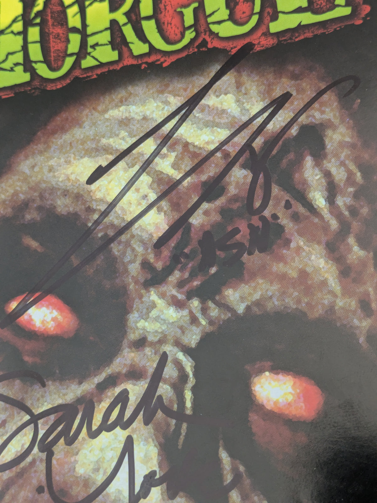 Evil Dead Cast Signed Rue Morgue Magazine Bruce Campbell Ellen Theresa Betsy