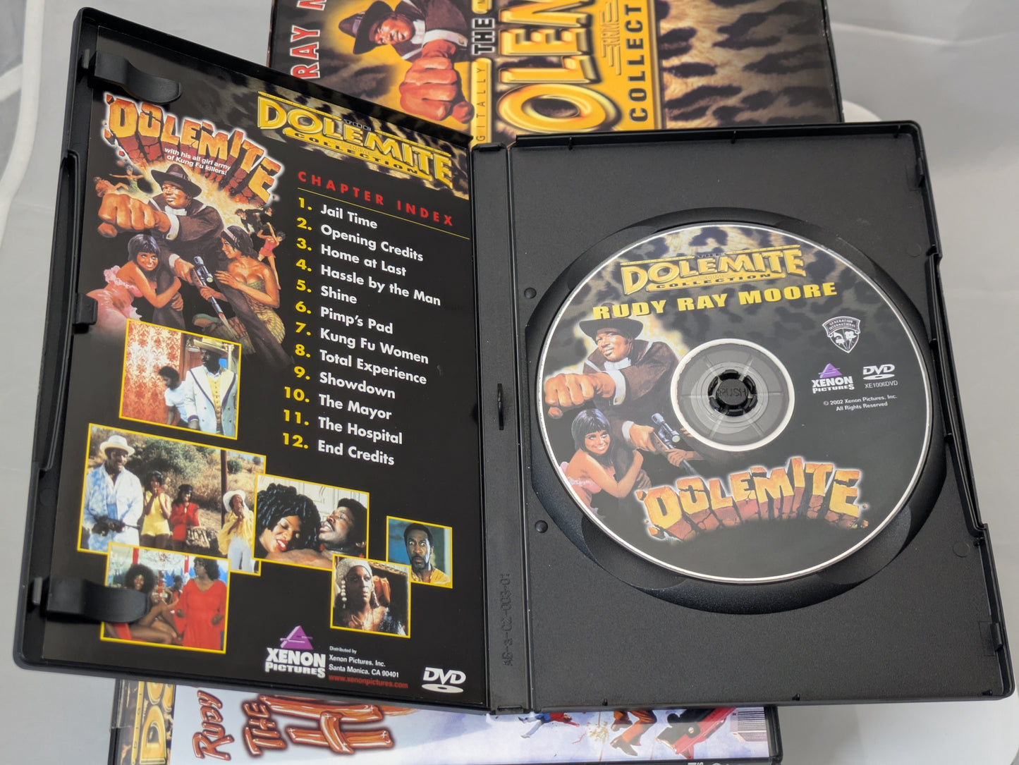 Rudy Ray Moore Signed / Autographed Dolemite DVD Collection Box Set