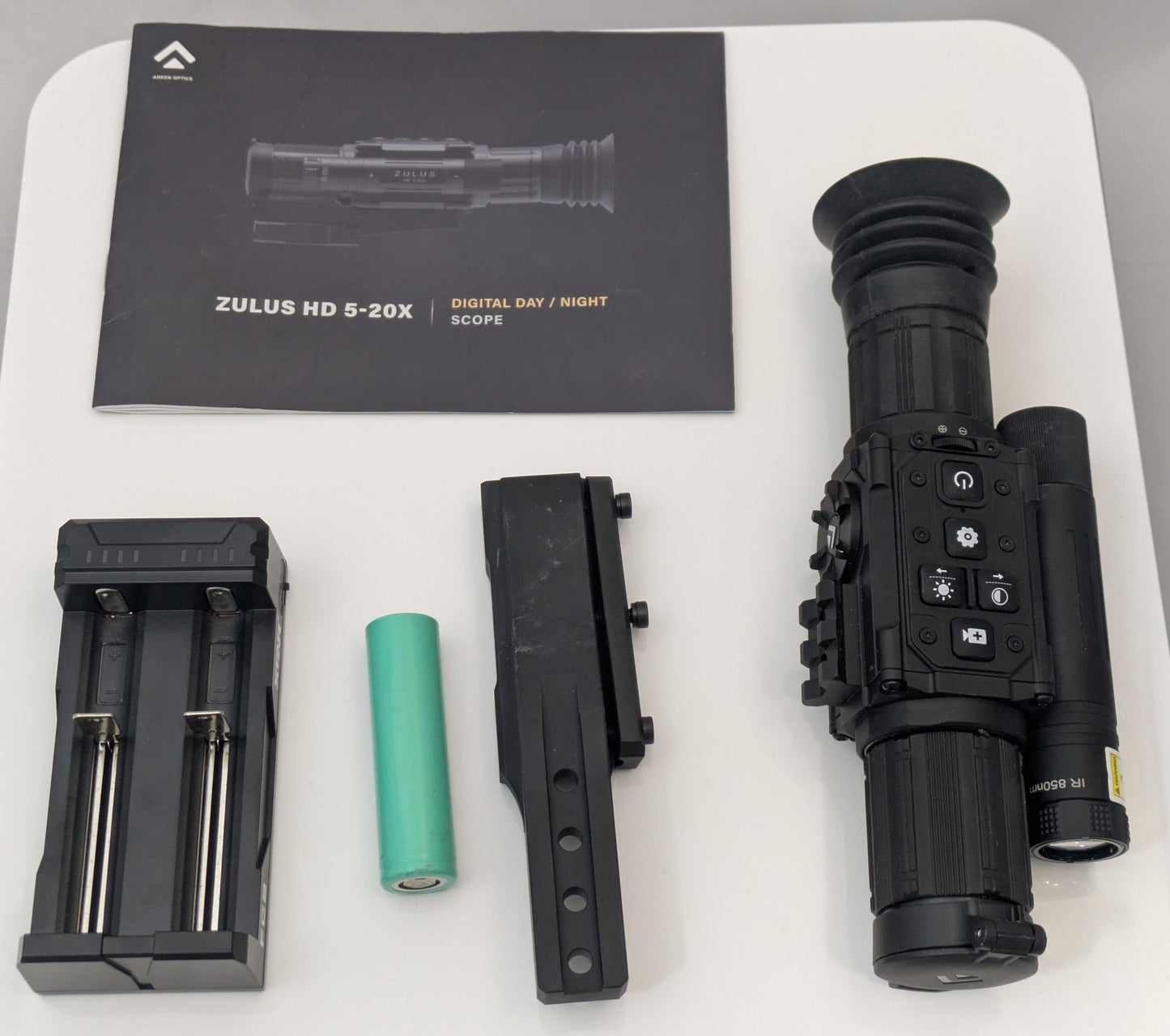 Arken (DNT) Optics ZULUS HD 5-20x Rifle Scope Day / Night Vision