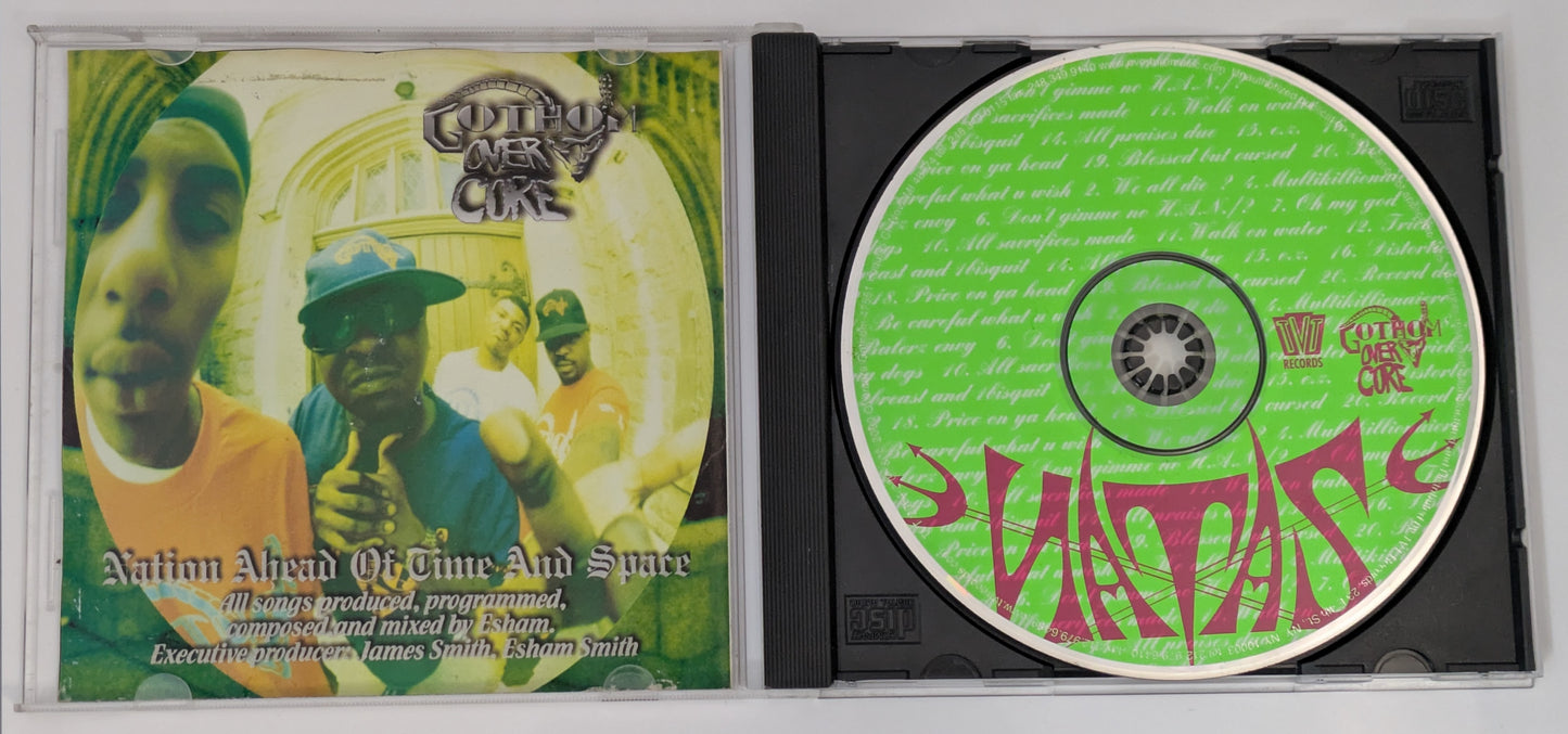 Natas Multikillionaire CD Signed By Esham & Mastamind Detroit Rap