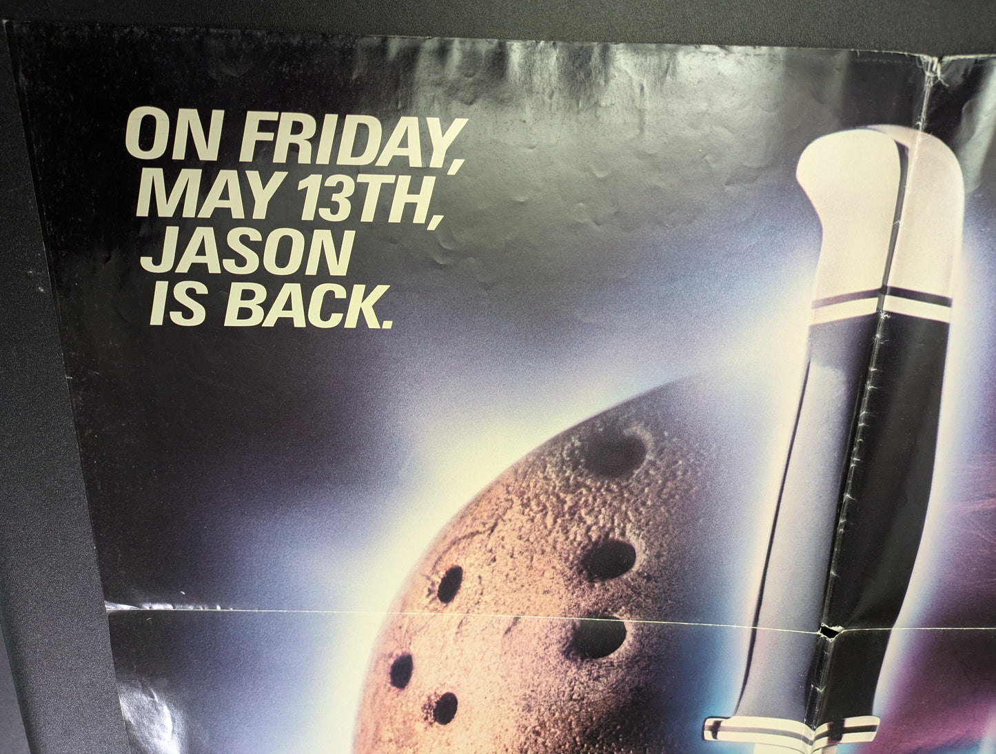 Friday The 13th Part VII Original 27x40 One Sheet Movie Poster Folded / Used