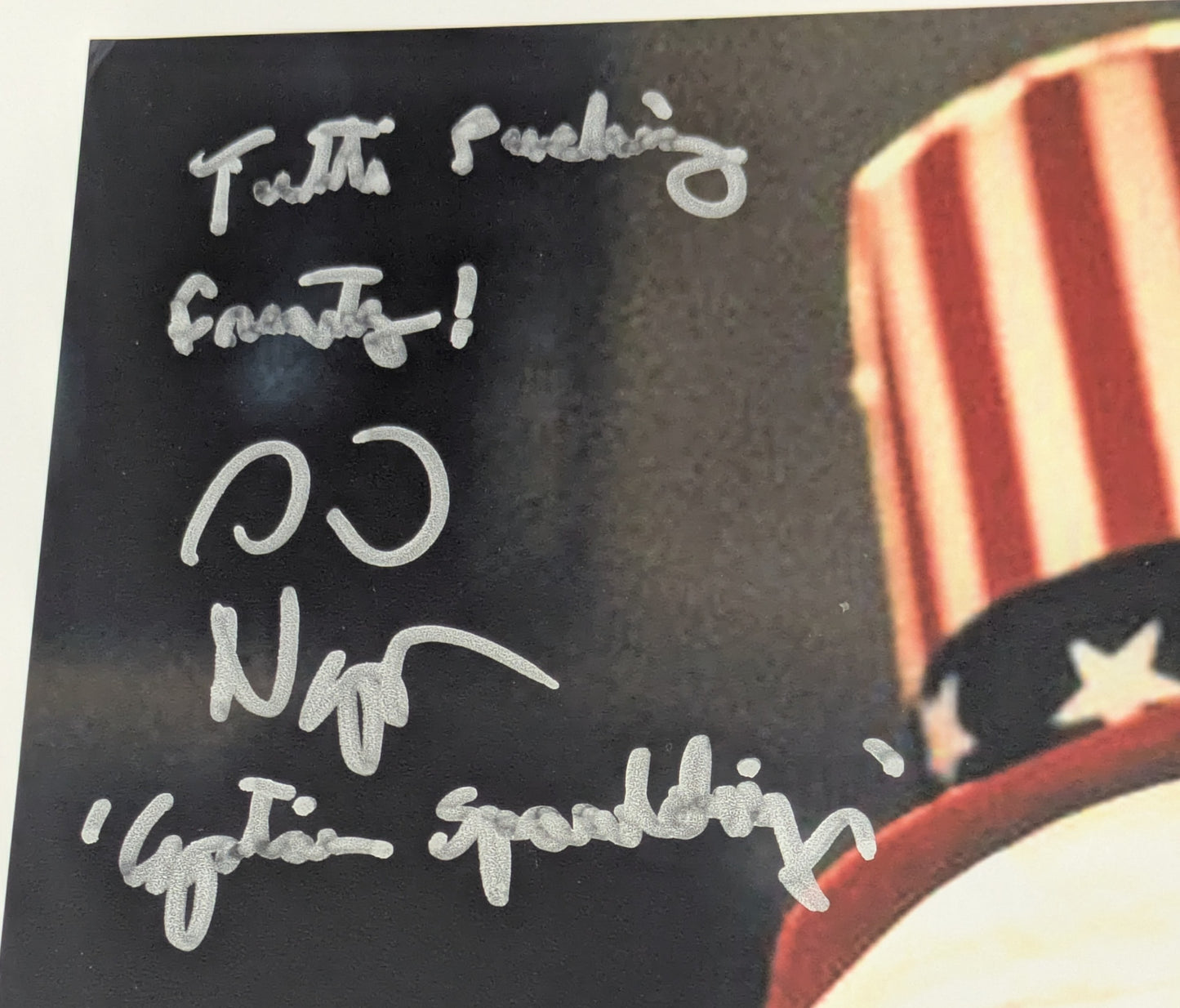 Sid Haig Signed Captain Spaulding 8x10 Photo House Of 1000 Corpses Devil's Rejects