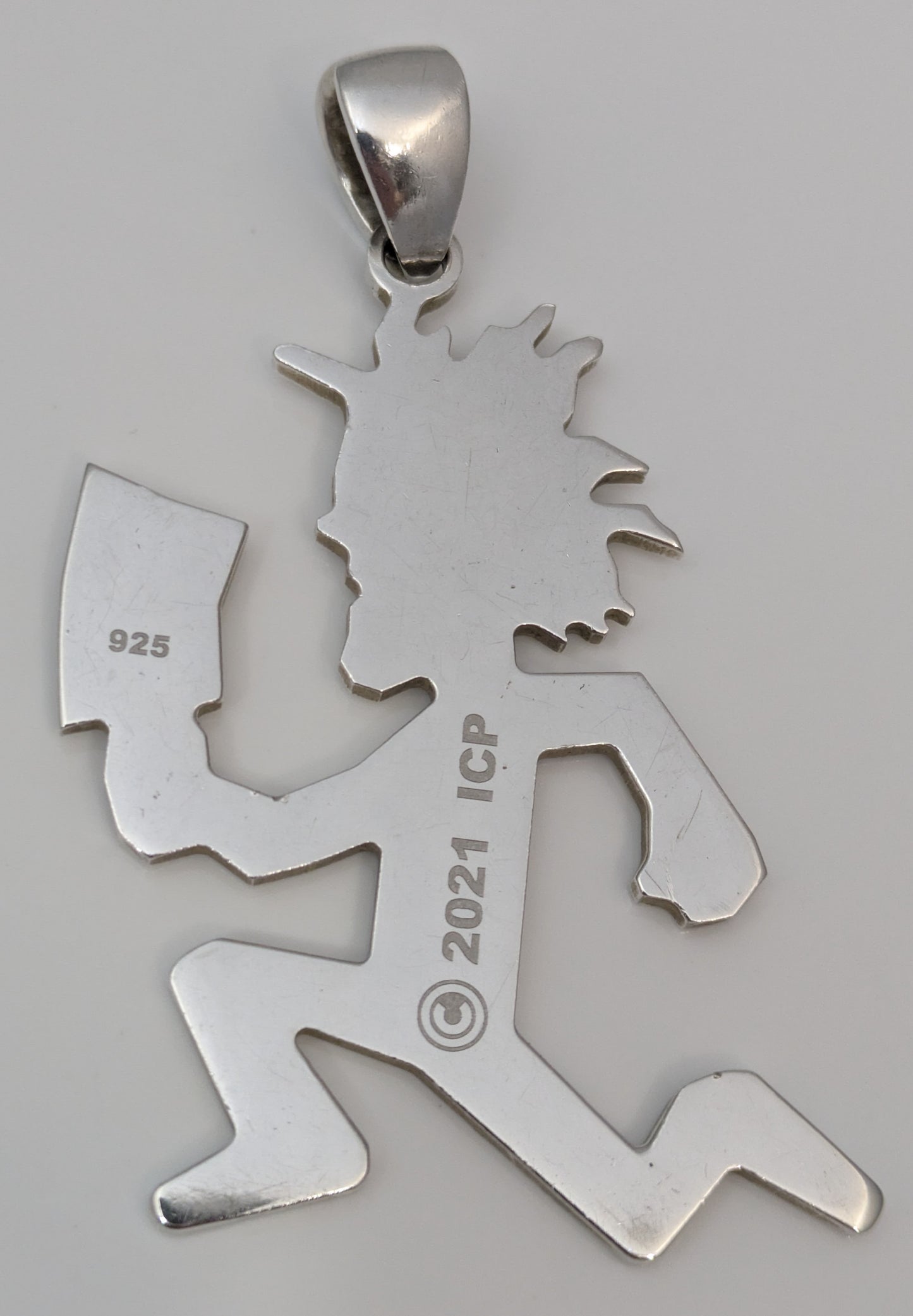 Insane Clown Posse 2021 Hatchetman .925 Sterling Silver Charm / Pendant ICP