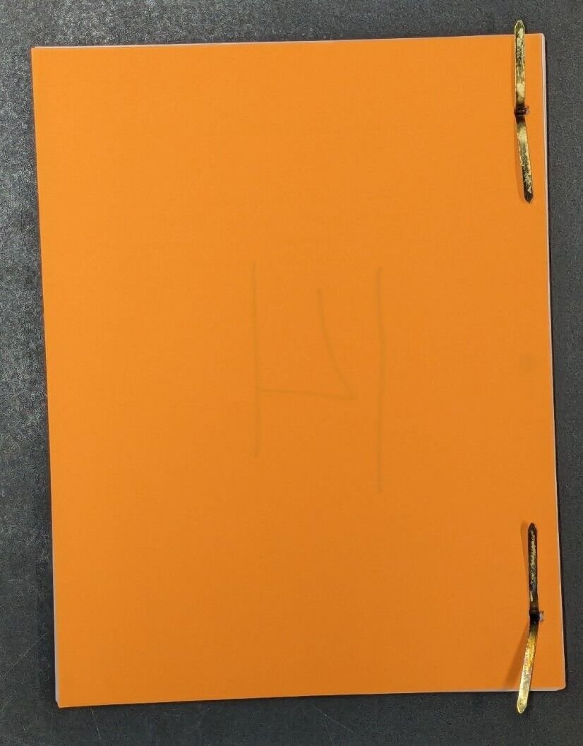 Night of the Living Dead / Anubis Script Signed by George A. Romero & John Russo