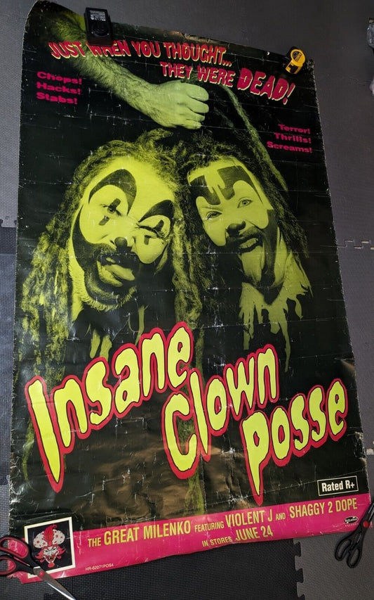 Insane Clown Posse ICP Original JWYTTWD Vintage Great Milenko Promo Poster